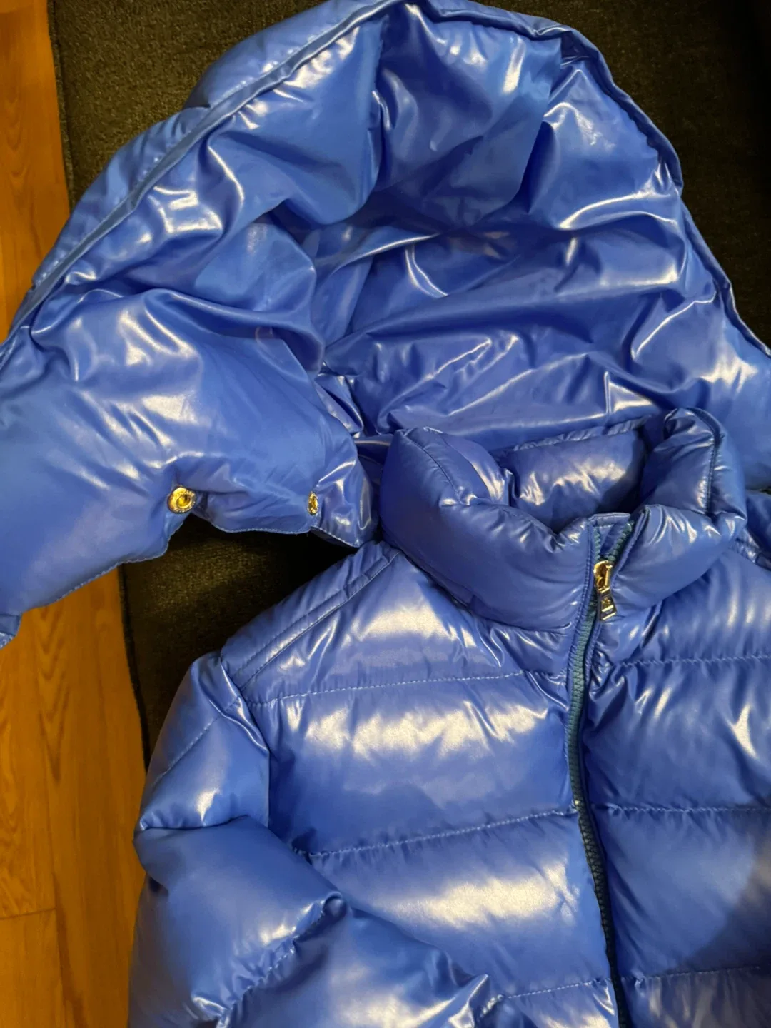 Moncler Enfant Maya Hooded Puffer Jacket image indicator(3)