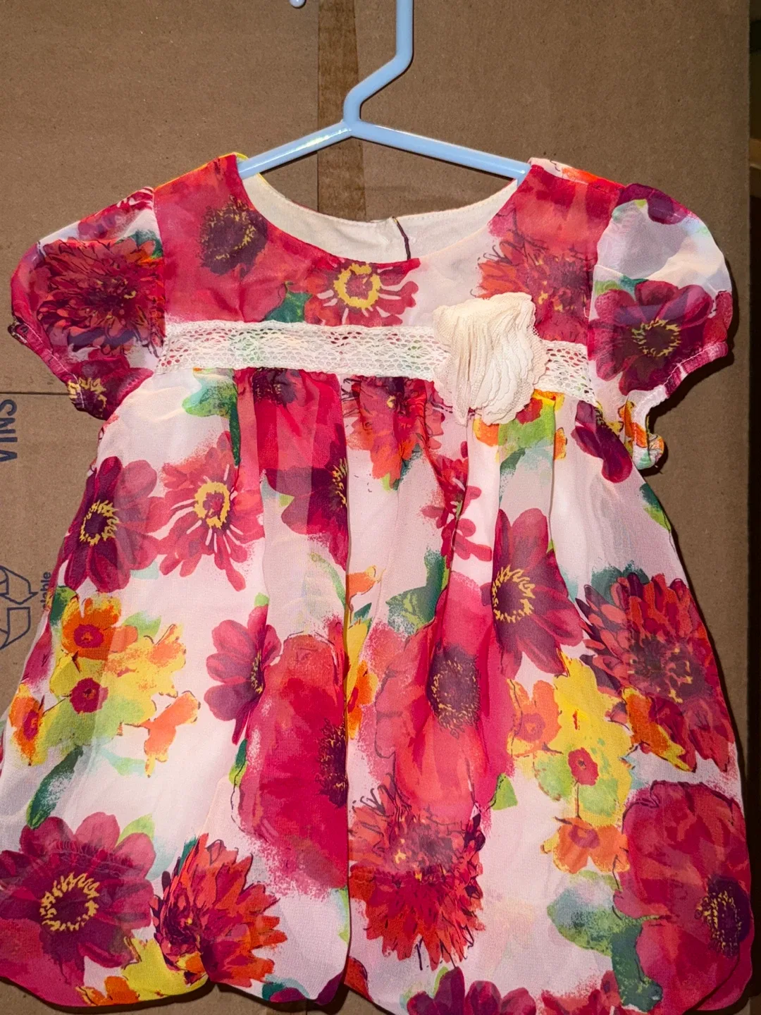 Floral Print Baby Dress