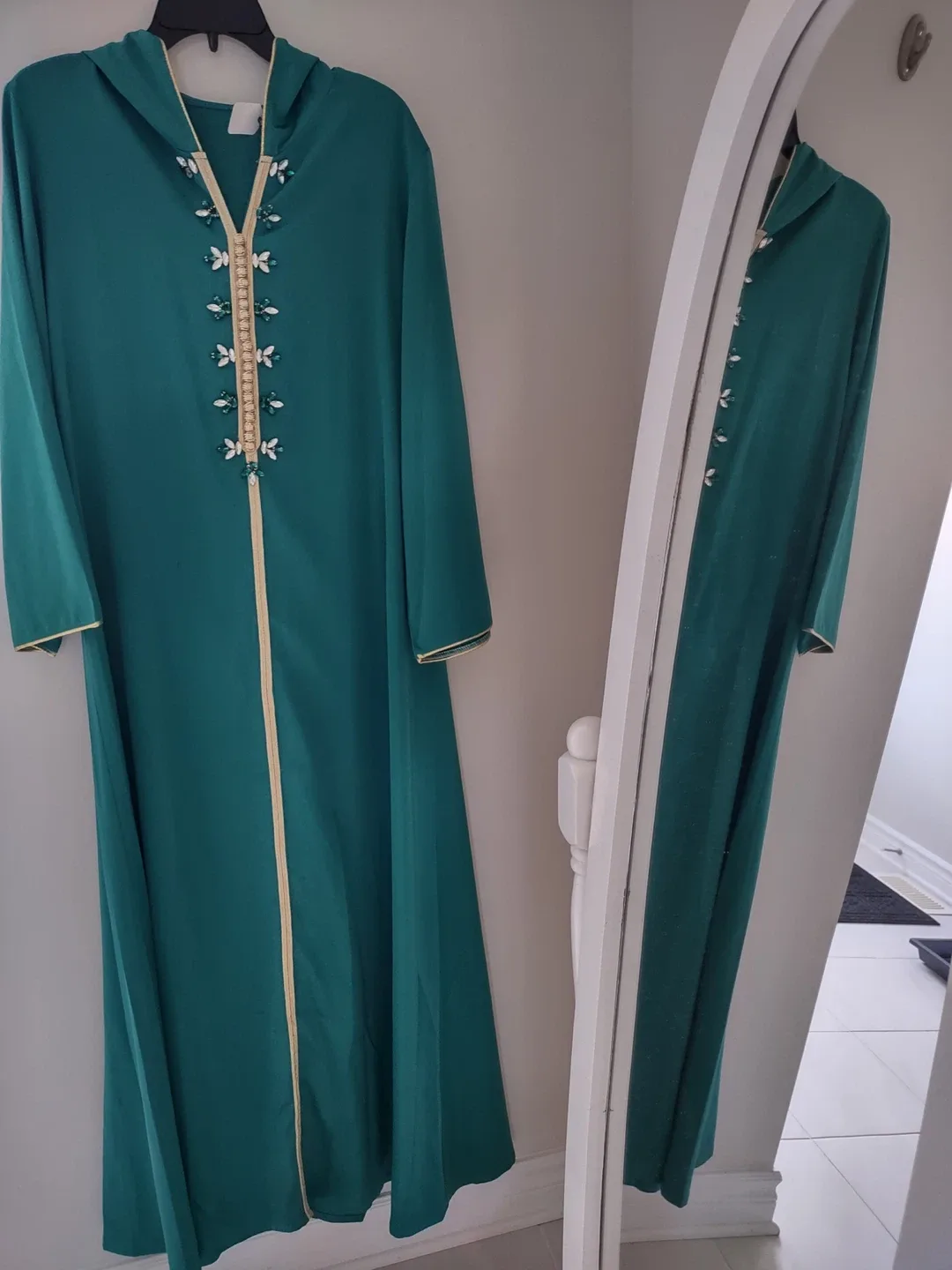 Green Moroccan Kaftan