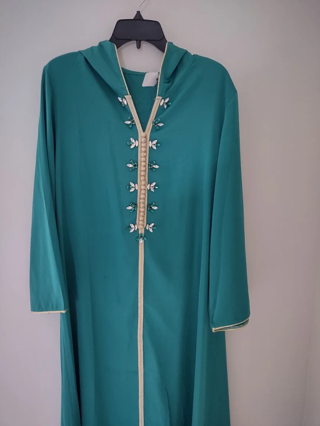 Green Moroccan Kaftan image indicator(4)
