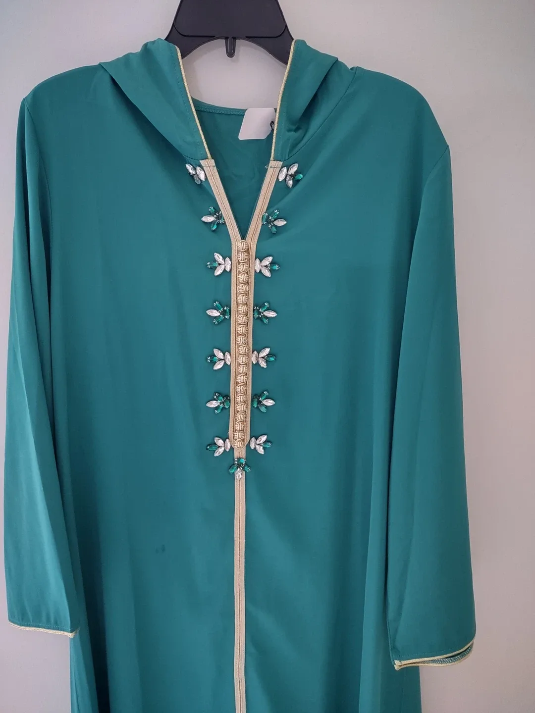 Green Moroccan Kaftan image indicator(6)