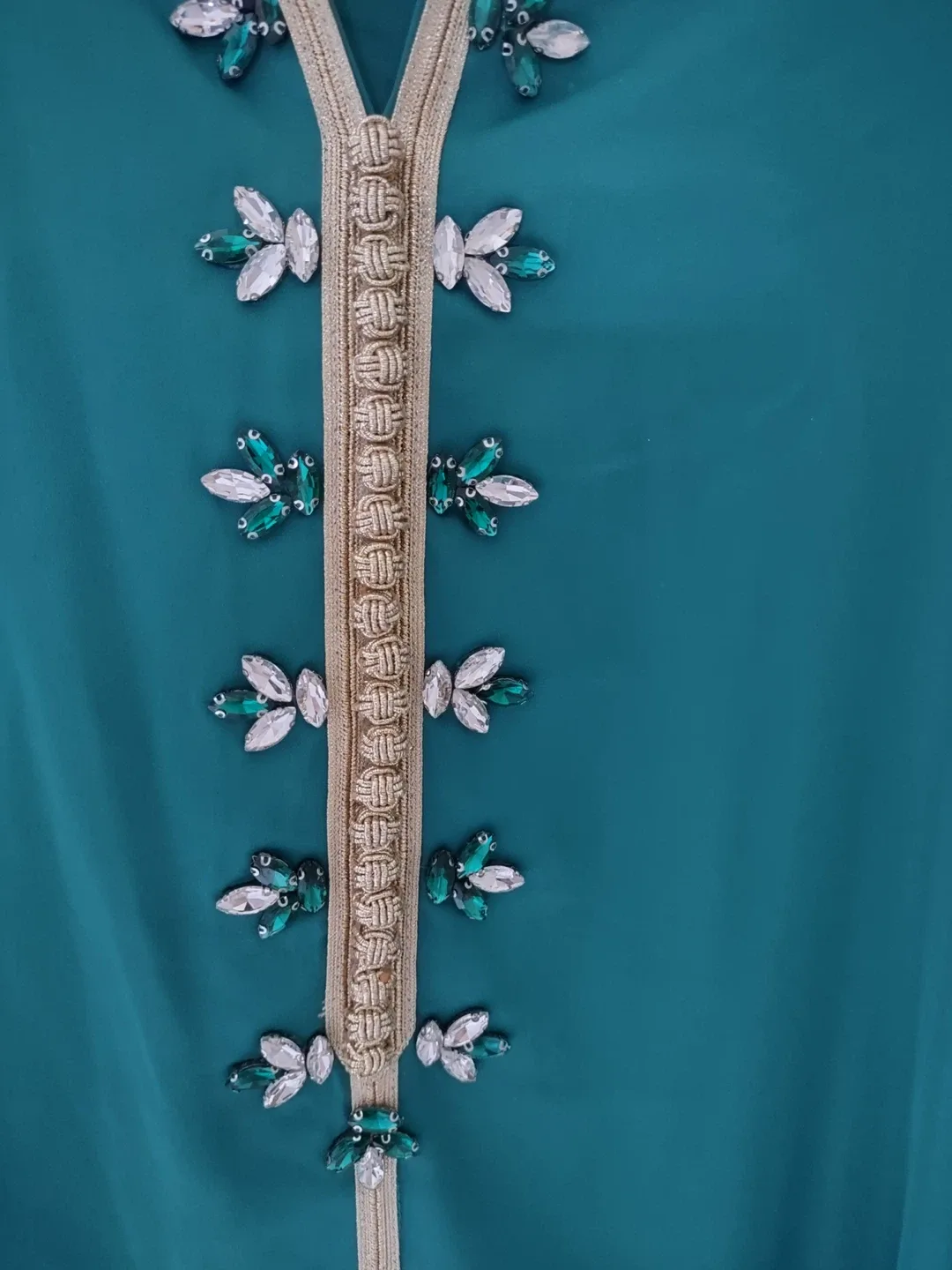 Green Moroccan Kaftan image indicator(5)