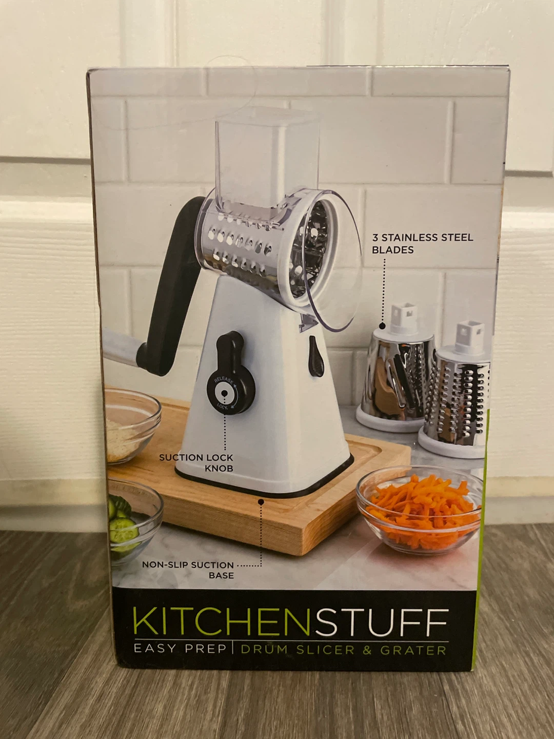 KitchenStuff Easy Prep Drum Slicer & Grater