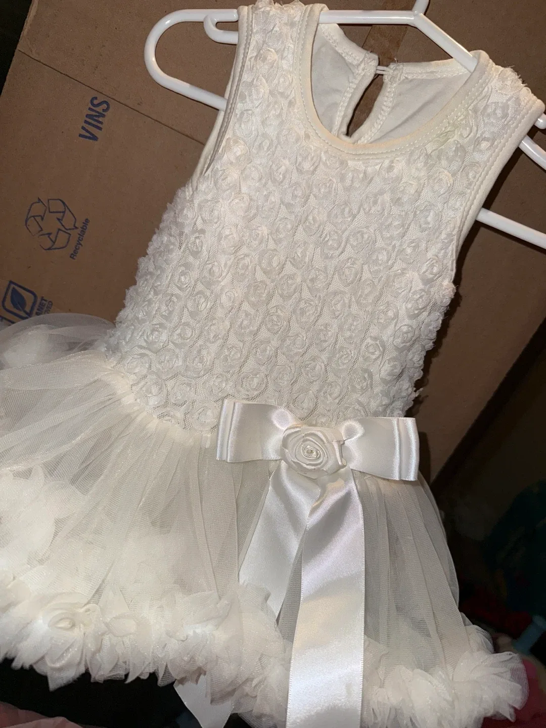 White Dress with Bow image indicator(2)