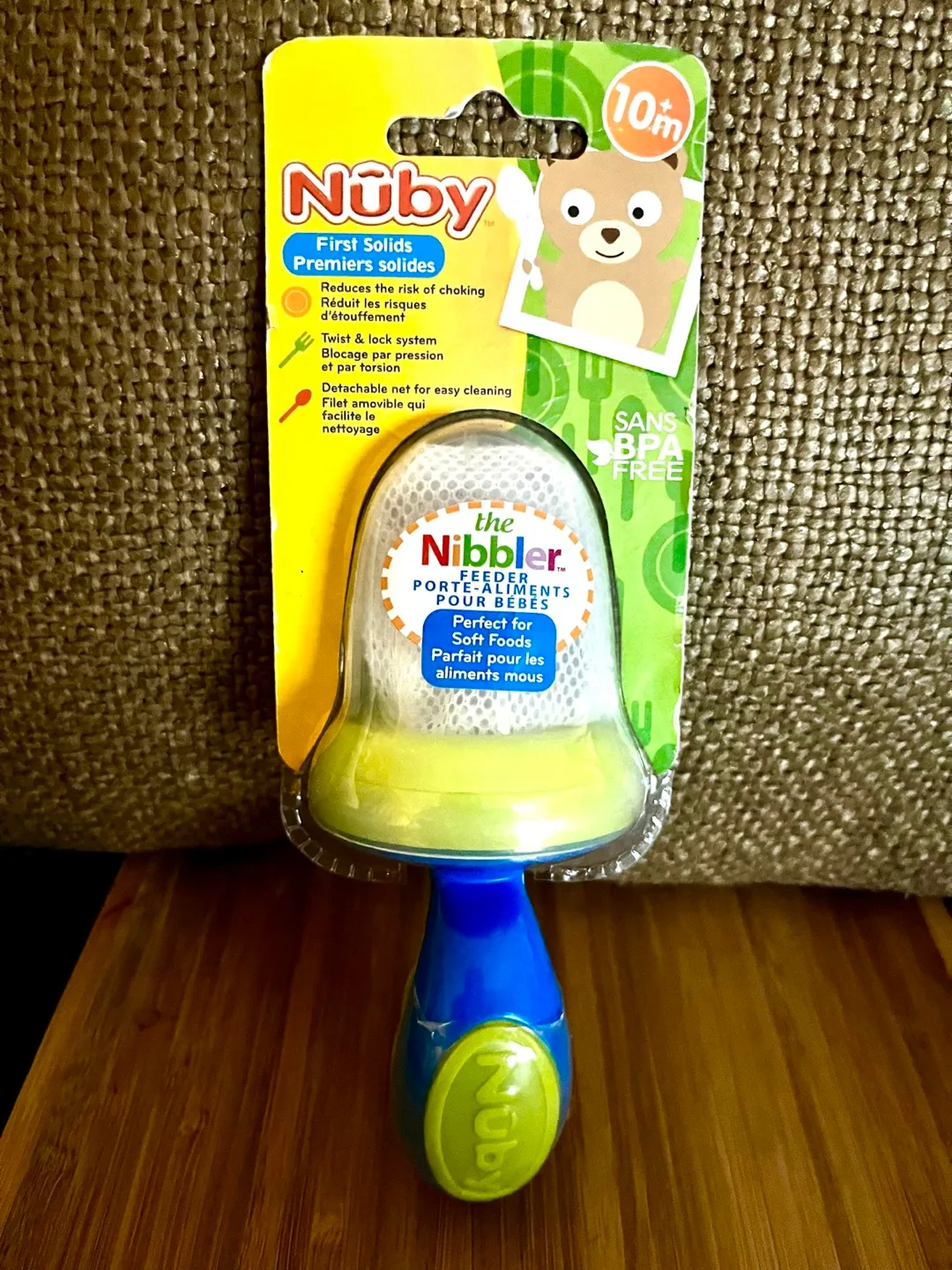 Nuby - the Nibbler - Baby’s 1st Food Feeder - New image indicator(2)