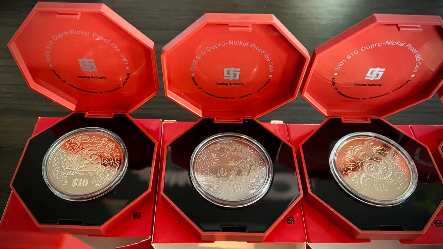 Singapore $10 Cupro-Nickel Proof-like Coins image indicator(4)