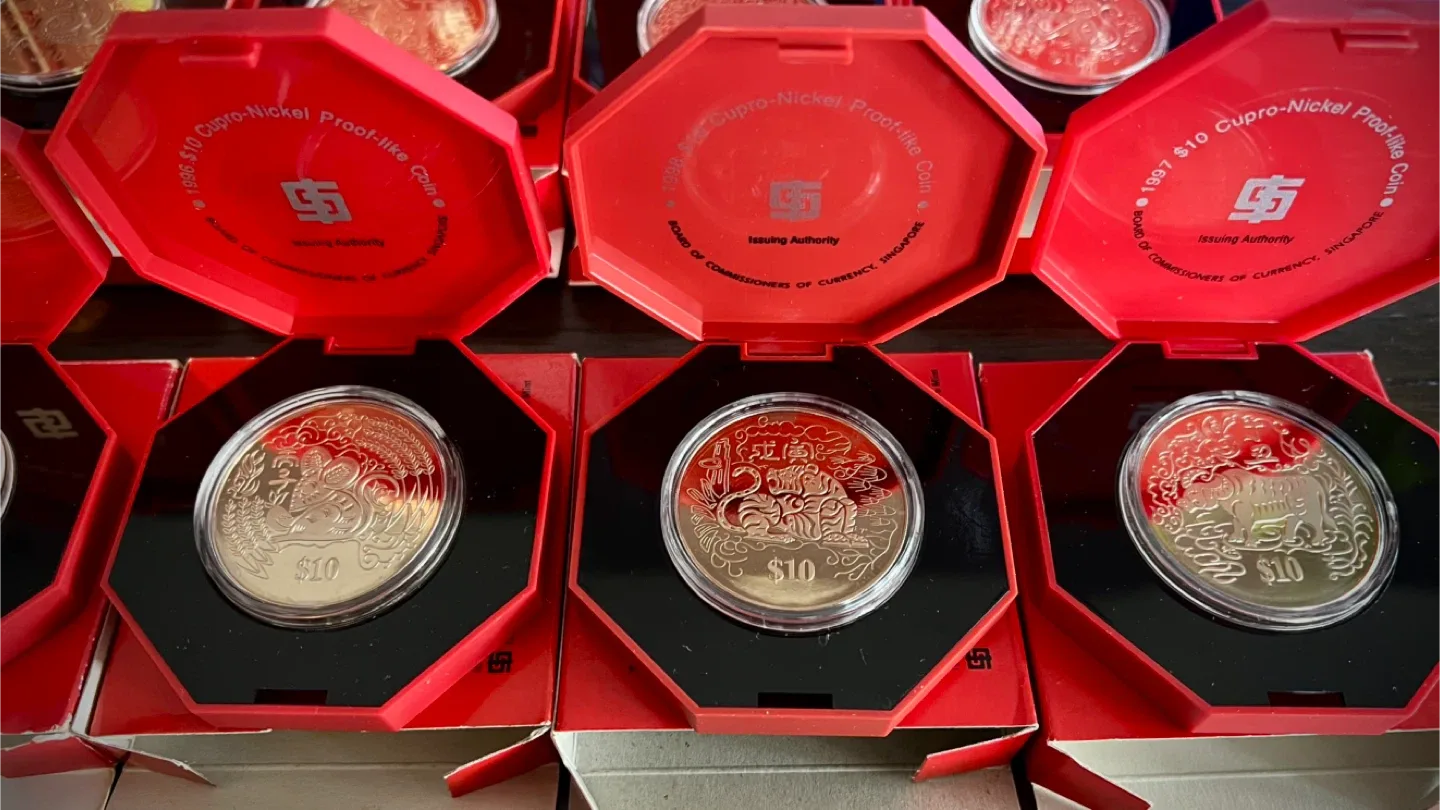 Singapore $10 Cupro-Nickel Proof-like Coins image indicator(3)