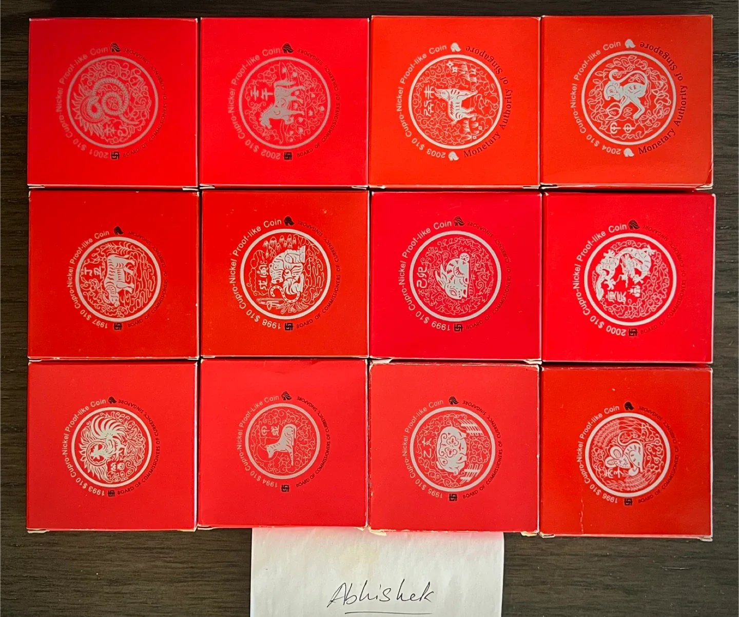 Singapore $10 Cupro-Nickel Proof-like Coins image indicator(9)