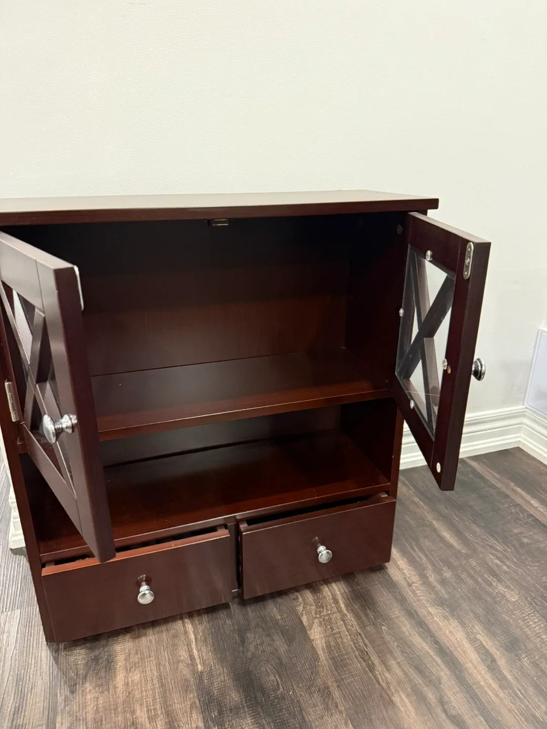 Brown Wooden Cabinet image indicator(2)