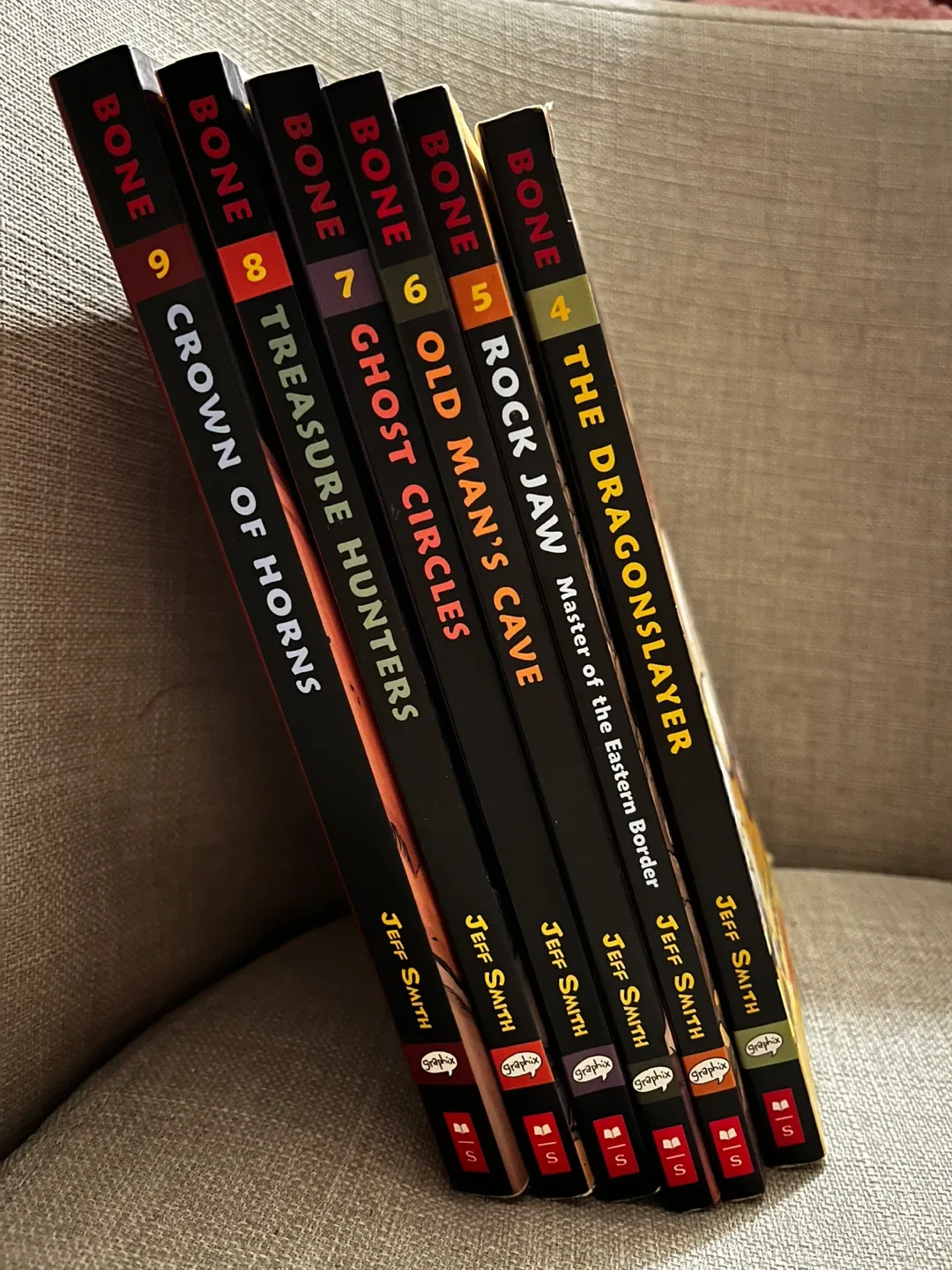 Bone Graphic Novel Series by Jeff Smith