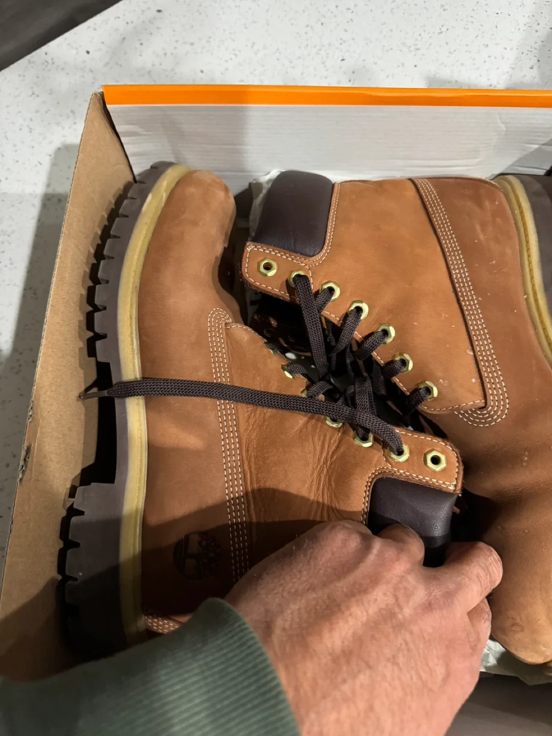 Timberland PRO Brown Leather Boots image indicator(5)