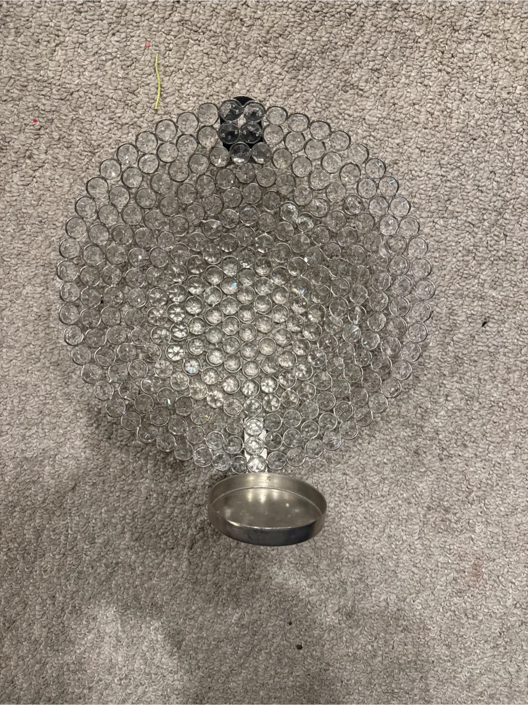 Crystal Ball Candle Holder - Home Decor