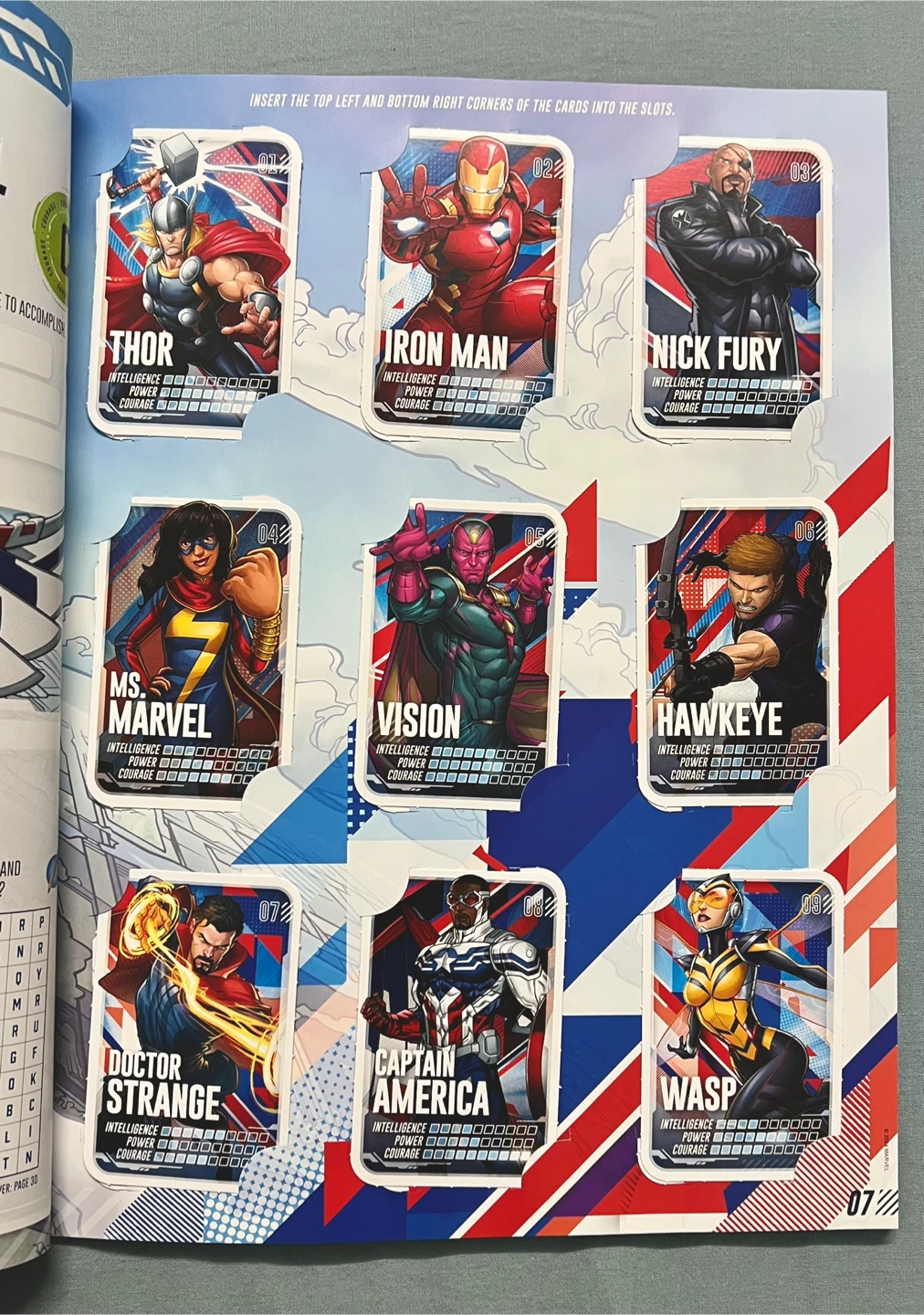 Marvel Go On A Mission Card Album - photo 2