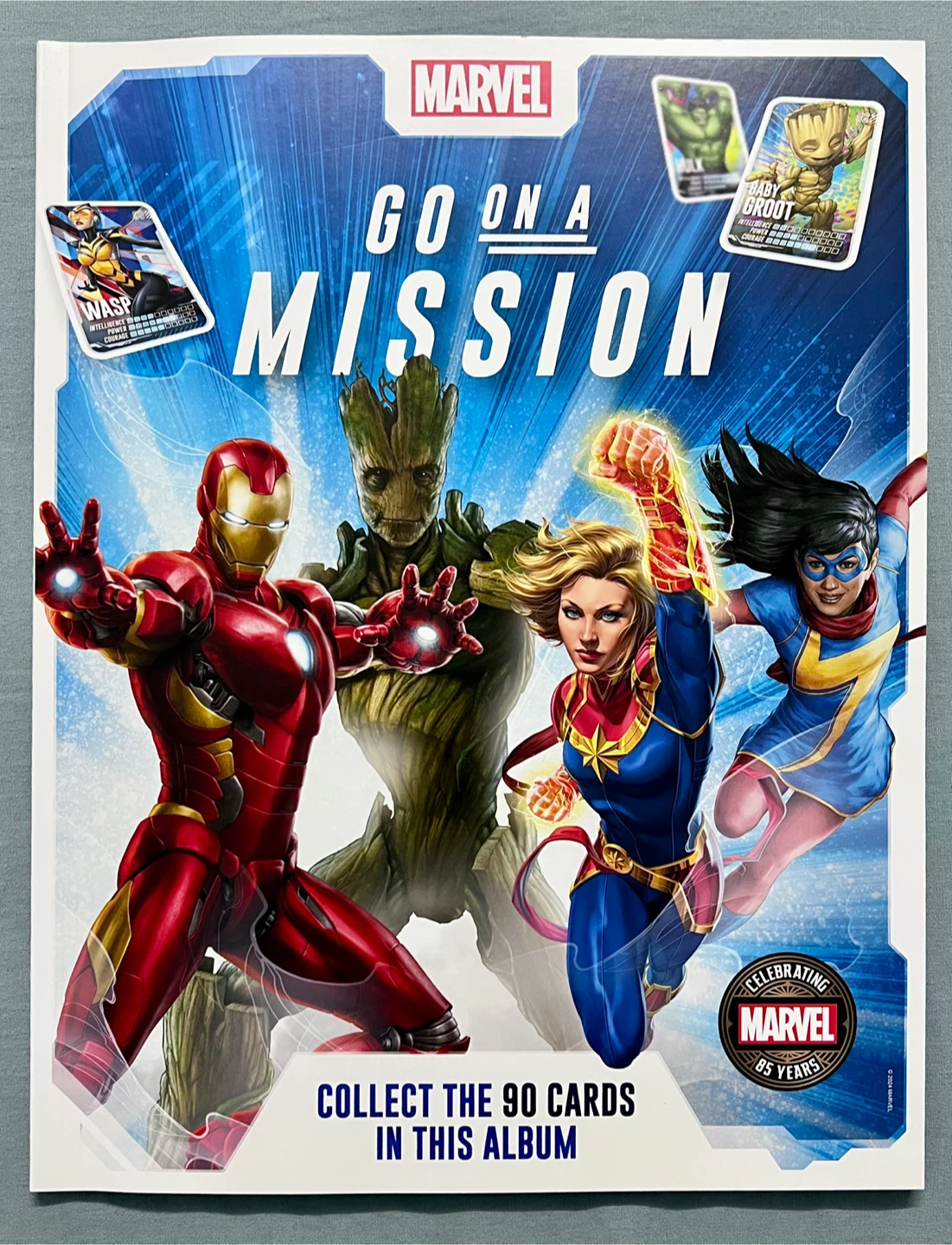 Marvel Go On A Mission Card Album