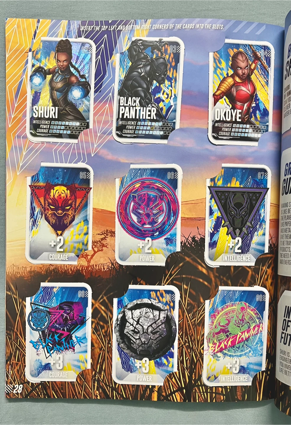 Marvel Go On A Mission Card Album - photo 3