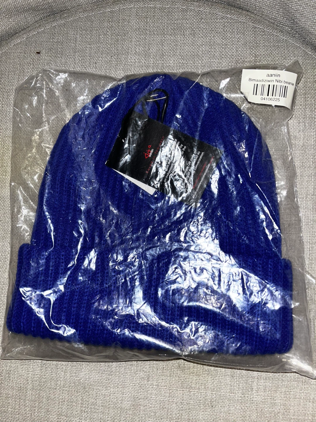 (New)Aaniin Bimaadiziwin Nibi Beanie - photo 3