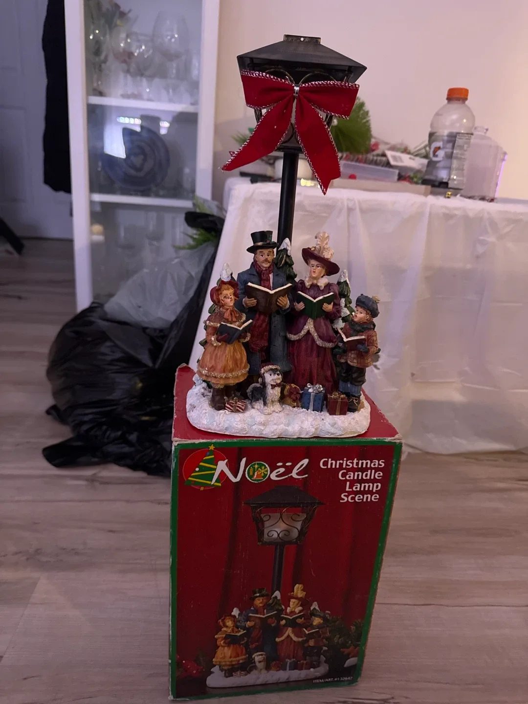 Noel Christmas Candle Lamp Scene image indicator(2)