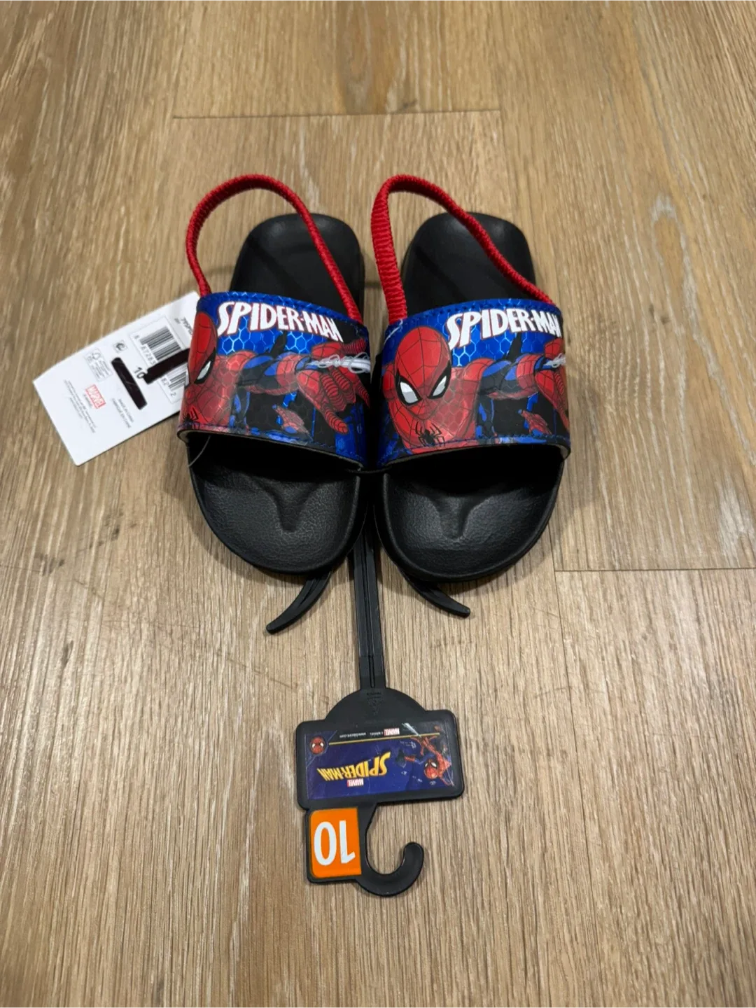 Spider-Man Sandals for Toddler Size 10T
