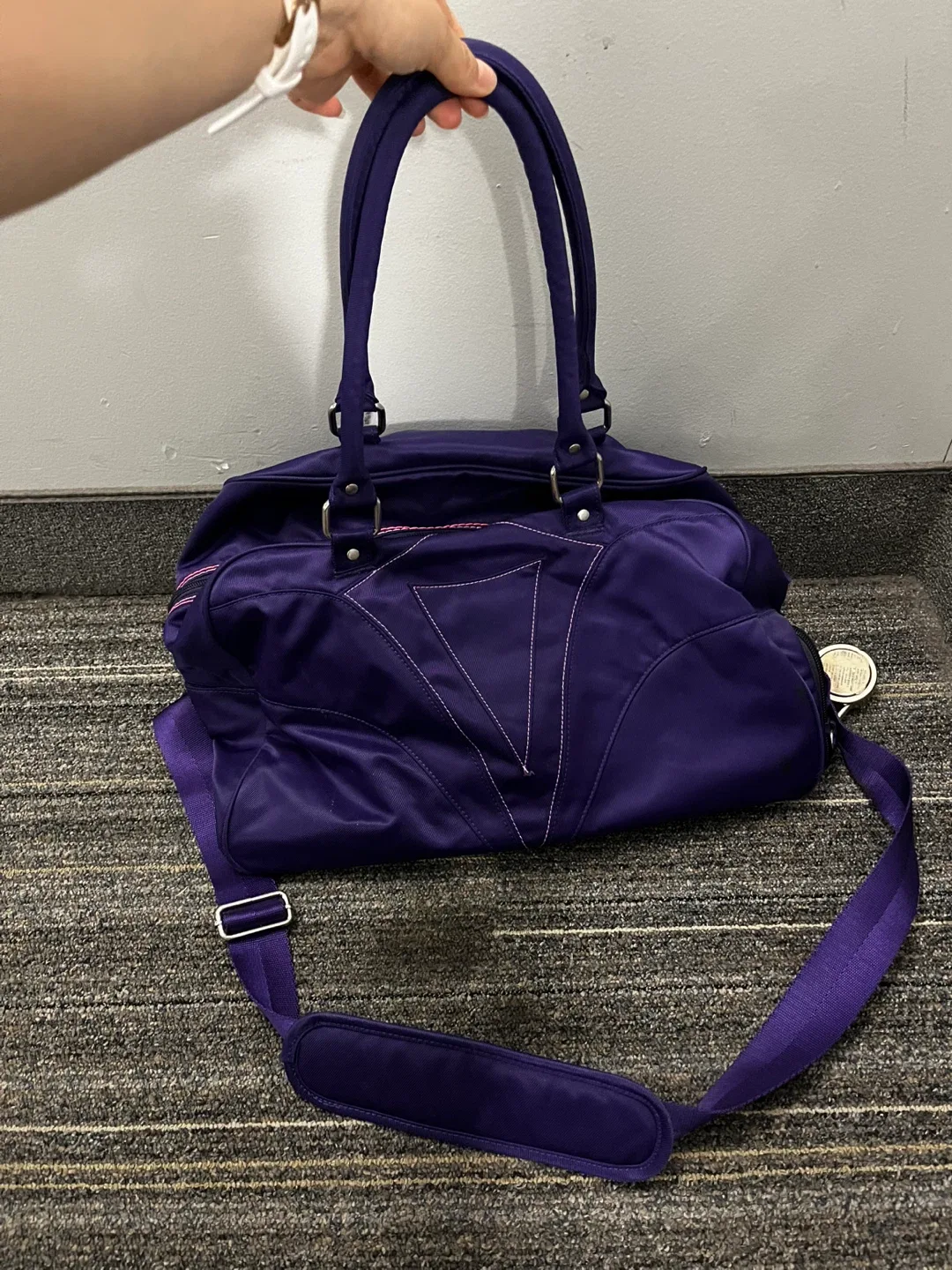 Purple Gym/Travel Bag