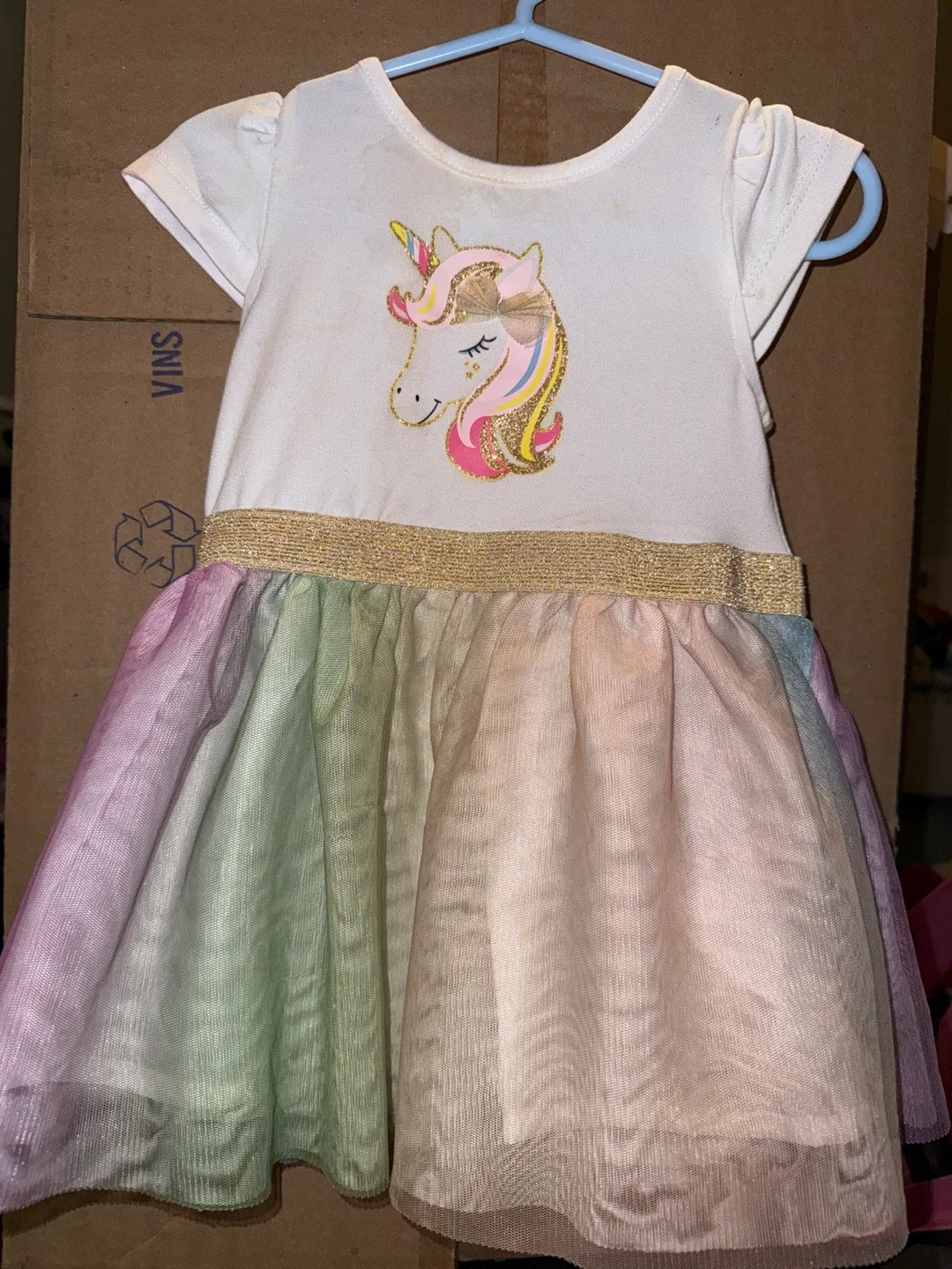 Girls' Unicorn Dress