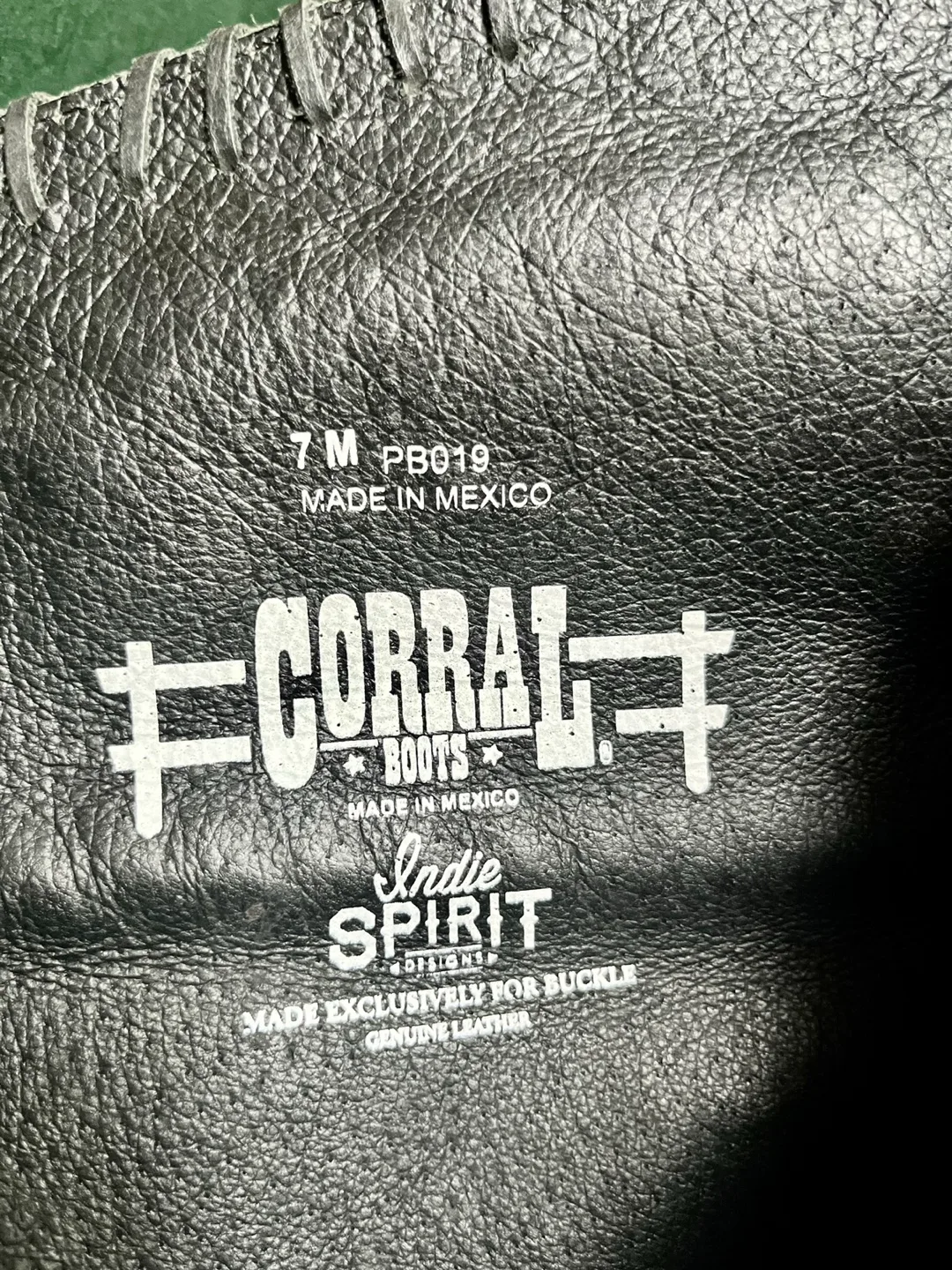 Corral Indie Spirit Leather Boots - Size 7M image indicator(5)