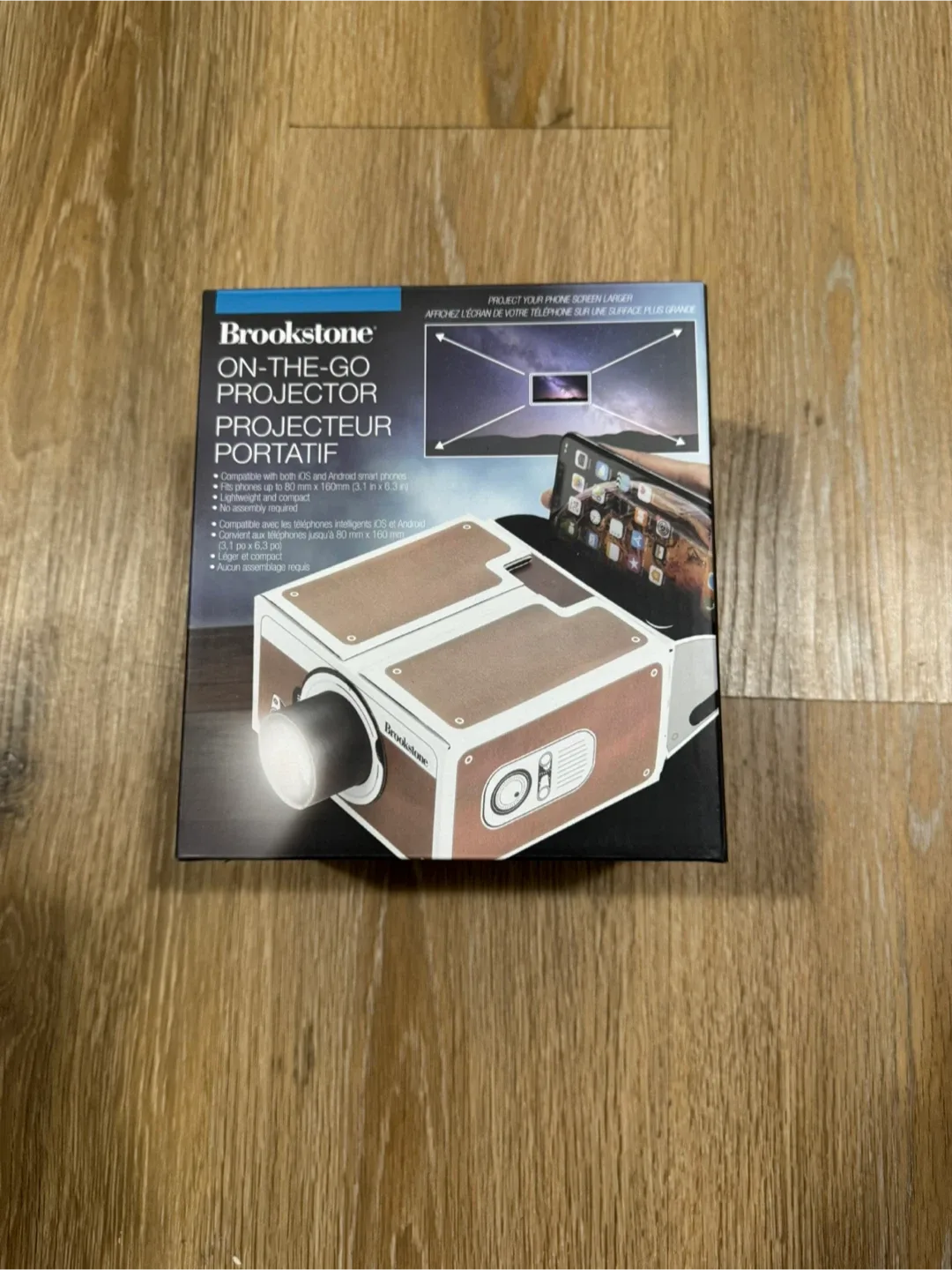 Brookstone On The Go Projector