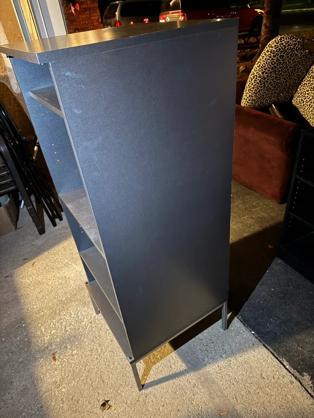 Dark Grey Shelf Unit image indicator(4)