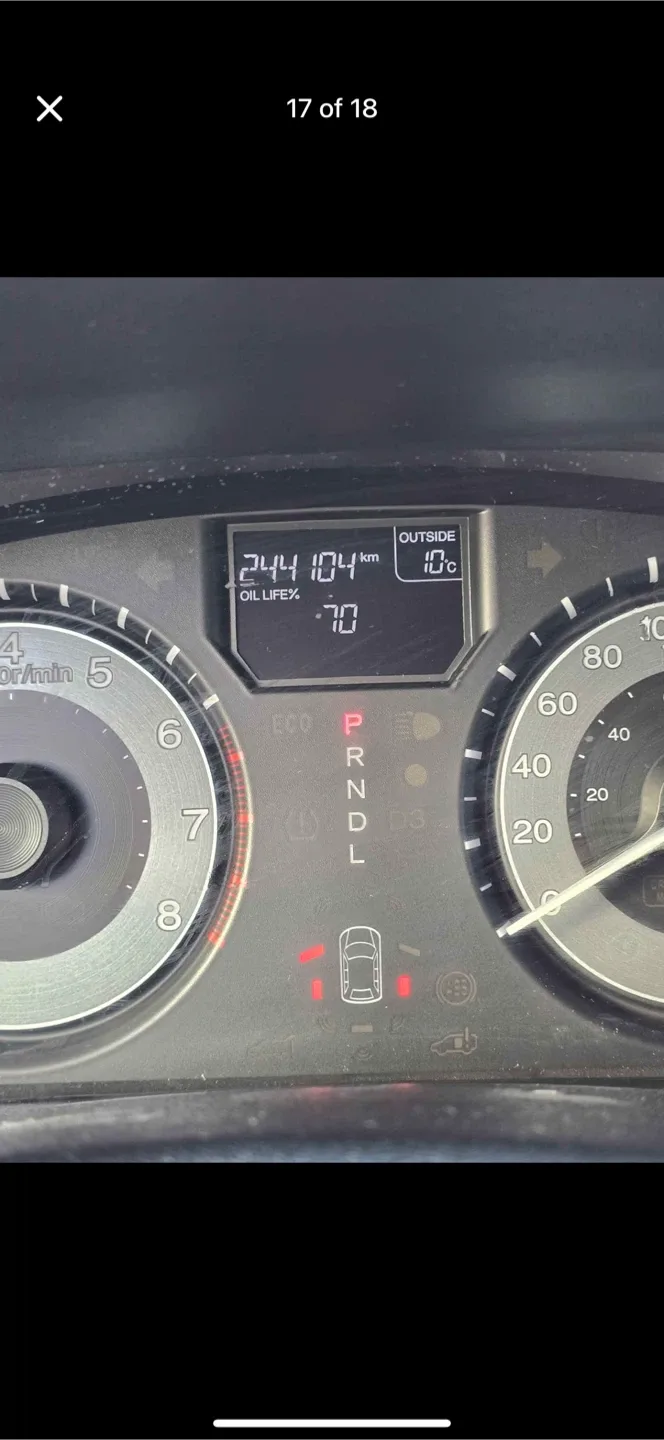 Honda odyssey image indicator(10)