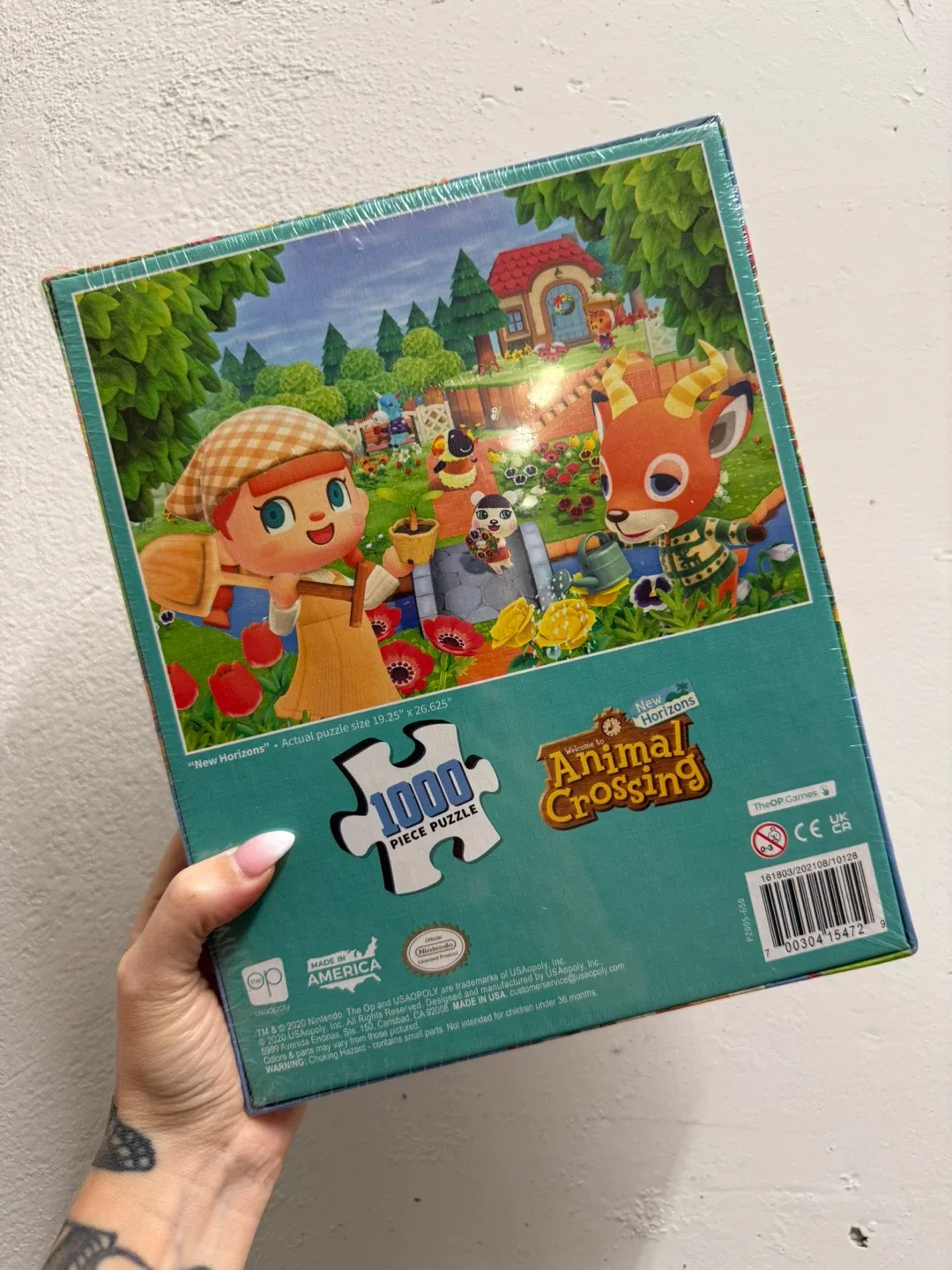 Brand new sealed Animal Crossing 1000 Piece Puzzle image indicator(2)