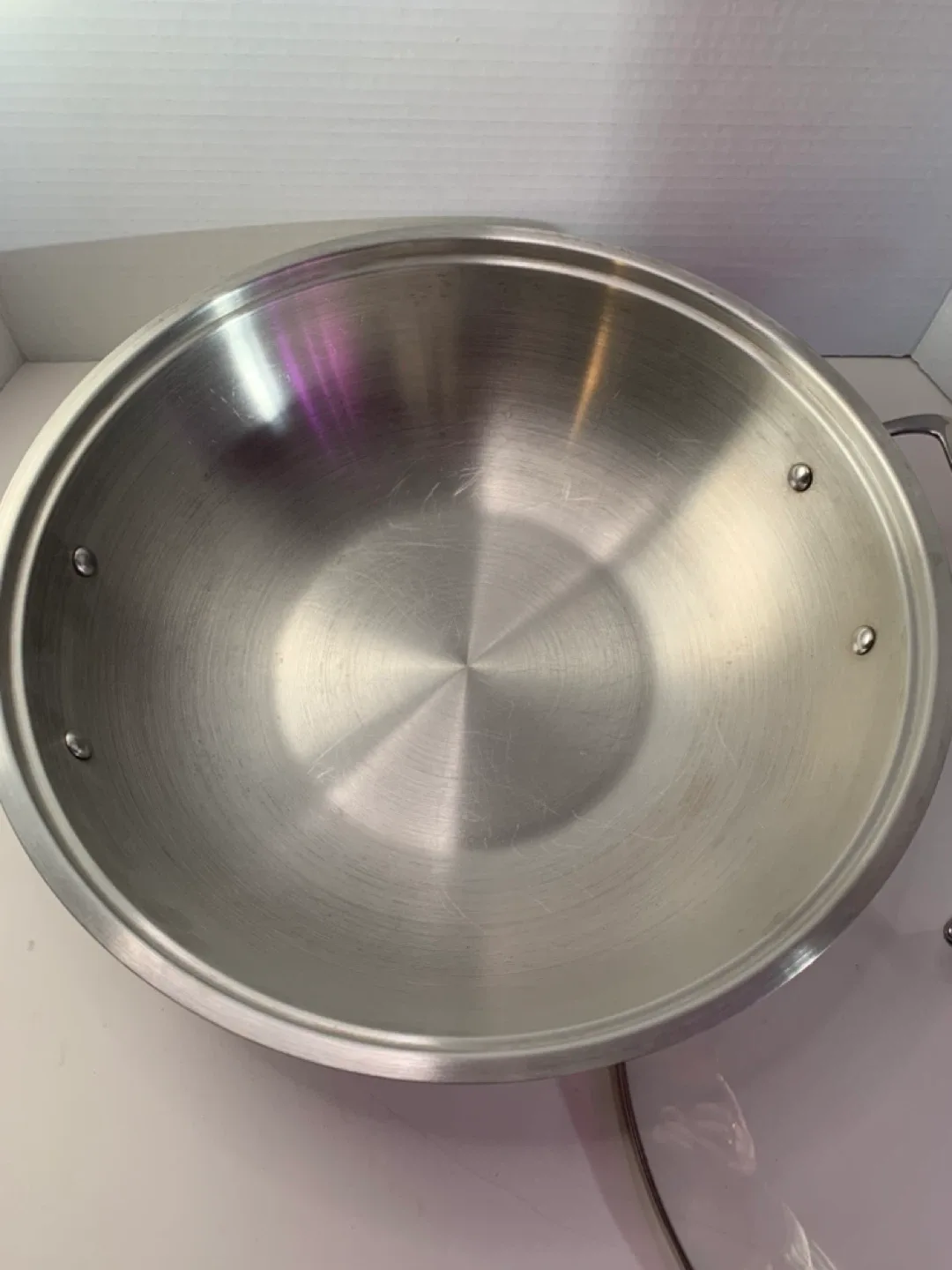 Large Stainless Steel Wok