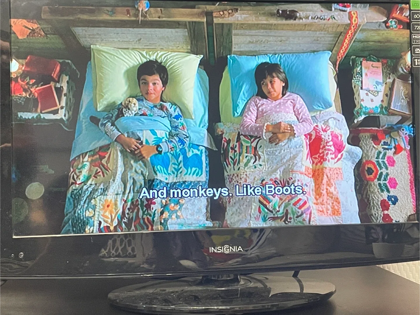 Insignia 24" TV/ Monitor & built in DVD Player image indicator(5)