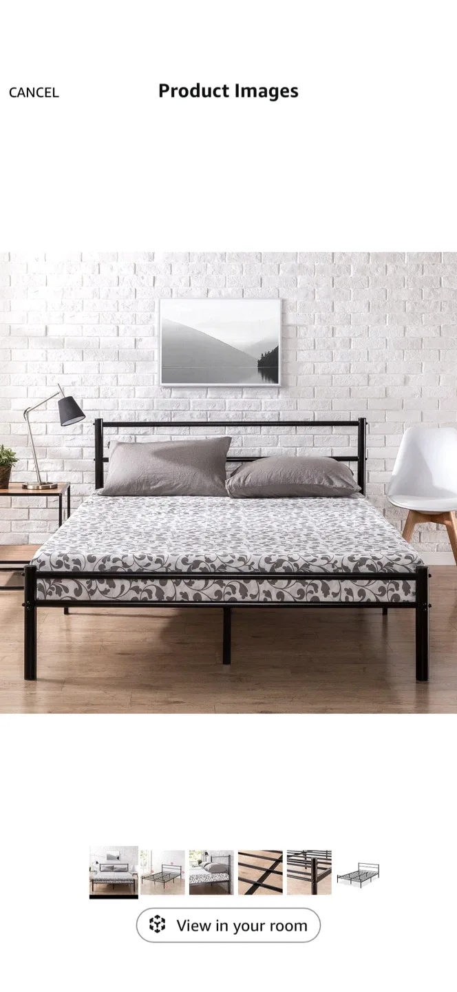 Full Size Metal Bed Frame