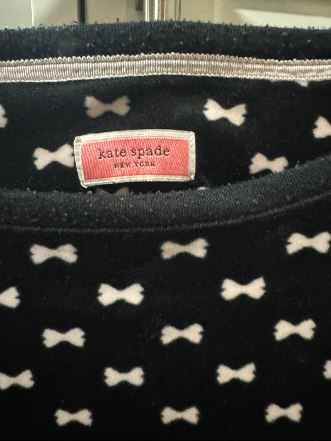 Kate Spade Black Pajama Set