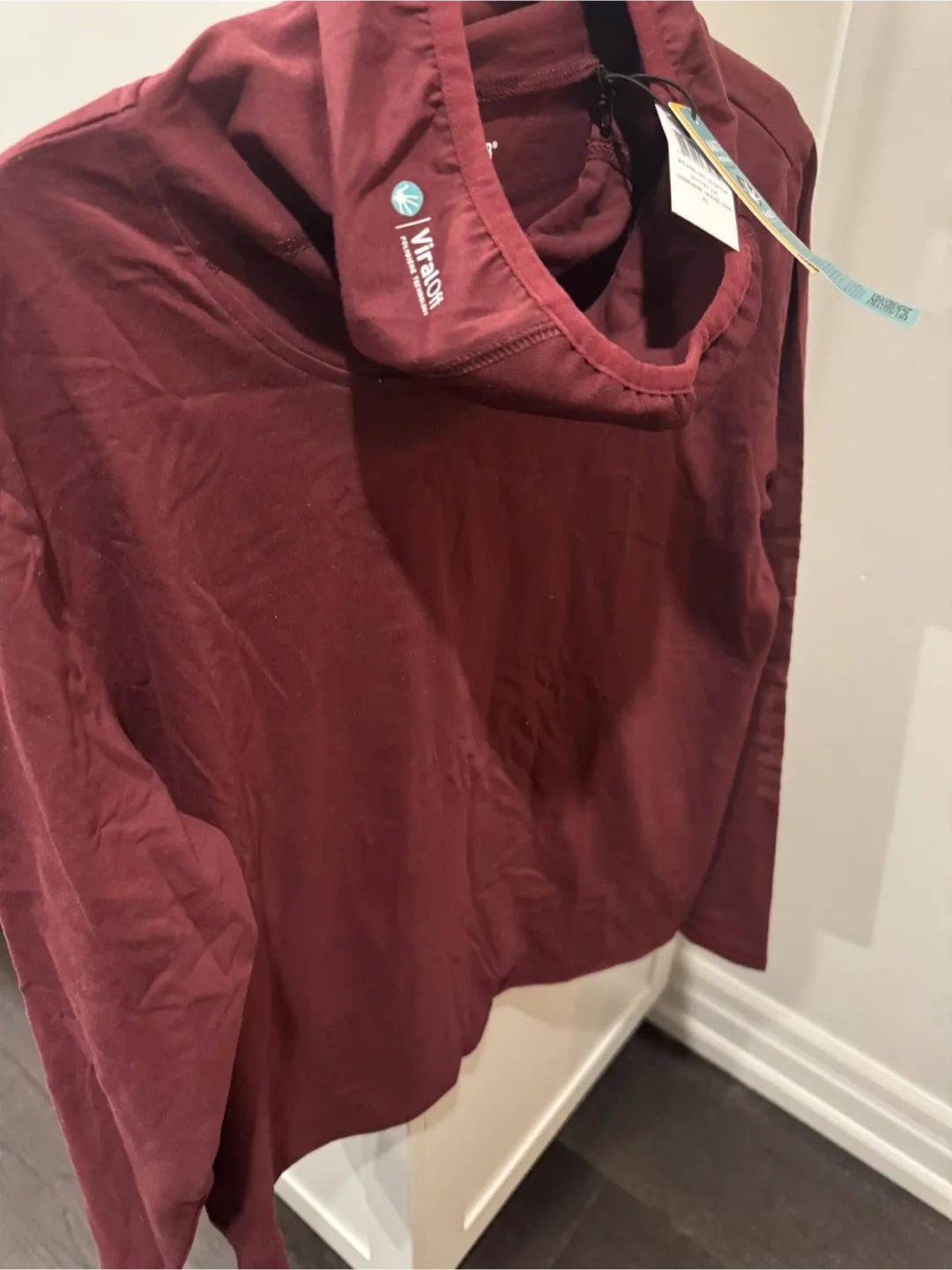 Caterpillar ViralOff Burgundy Top - XL image indicator(4)