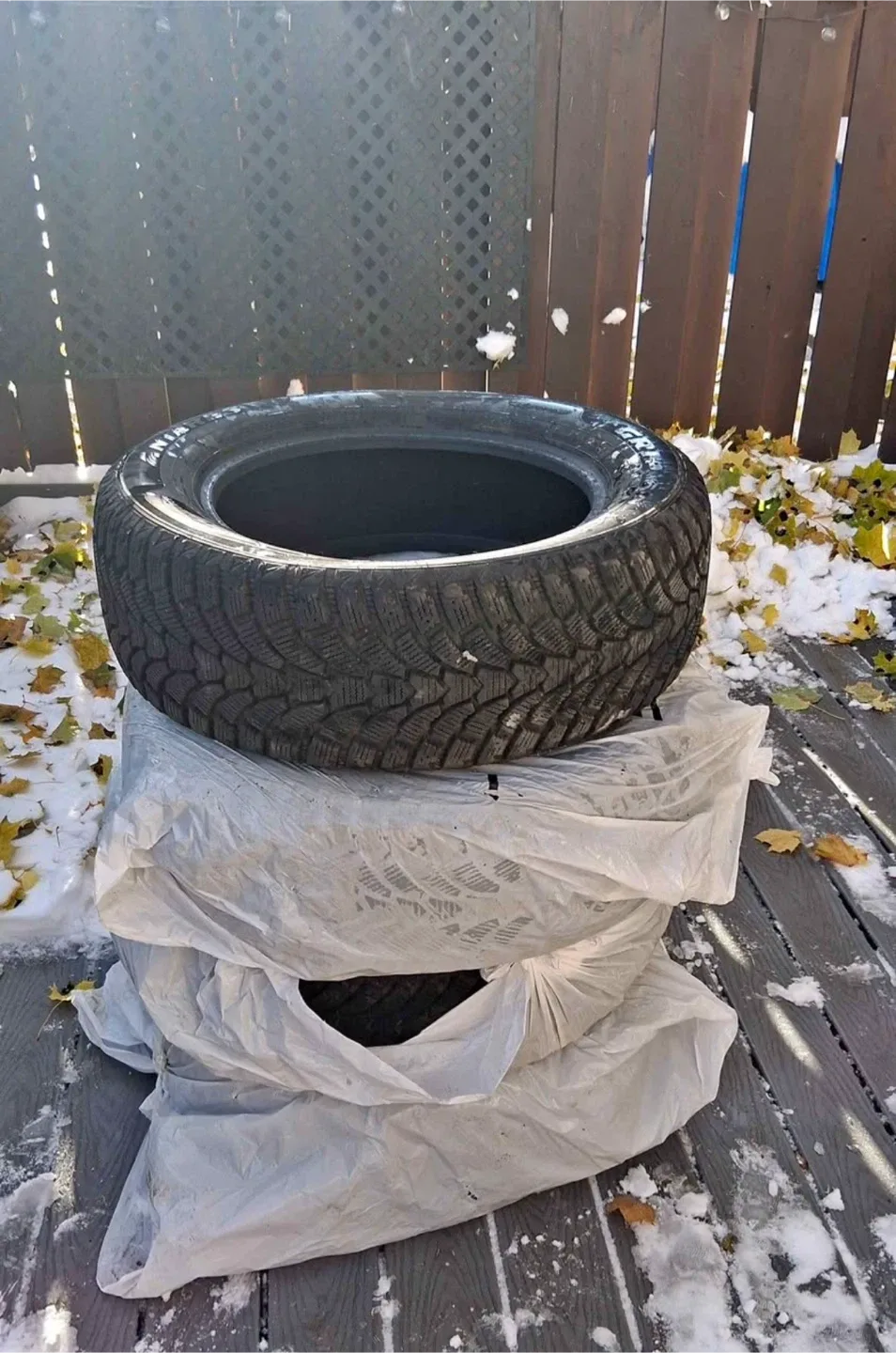 4 Winter Tires Antares Grip60 ( Kanata) Each 100$