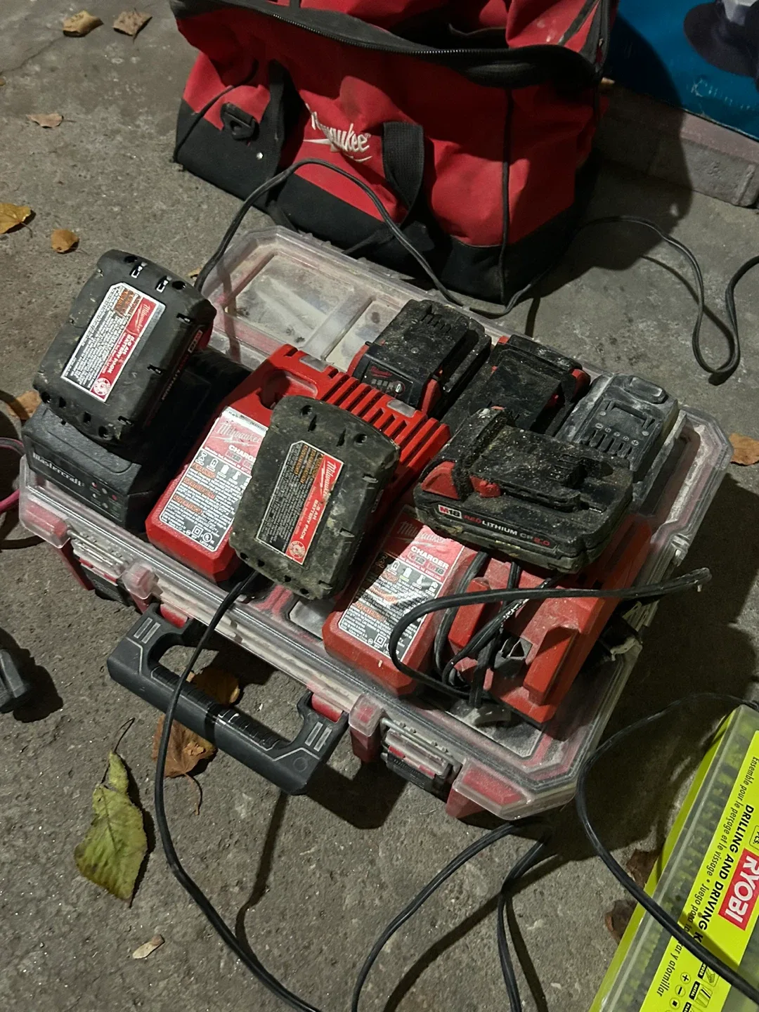 Milwaukee M12 & M18 Battery Chargers & Batteries