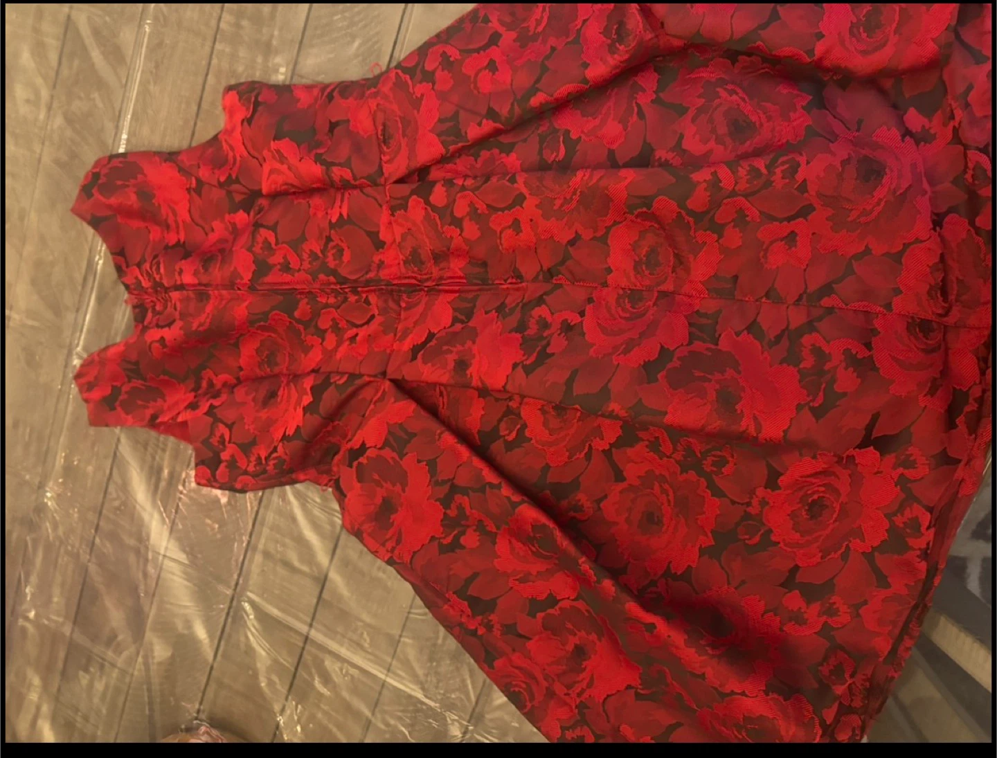 Red Floral Dress size 16