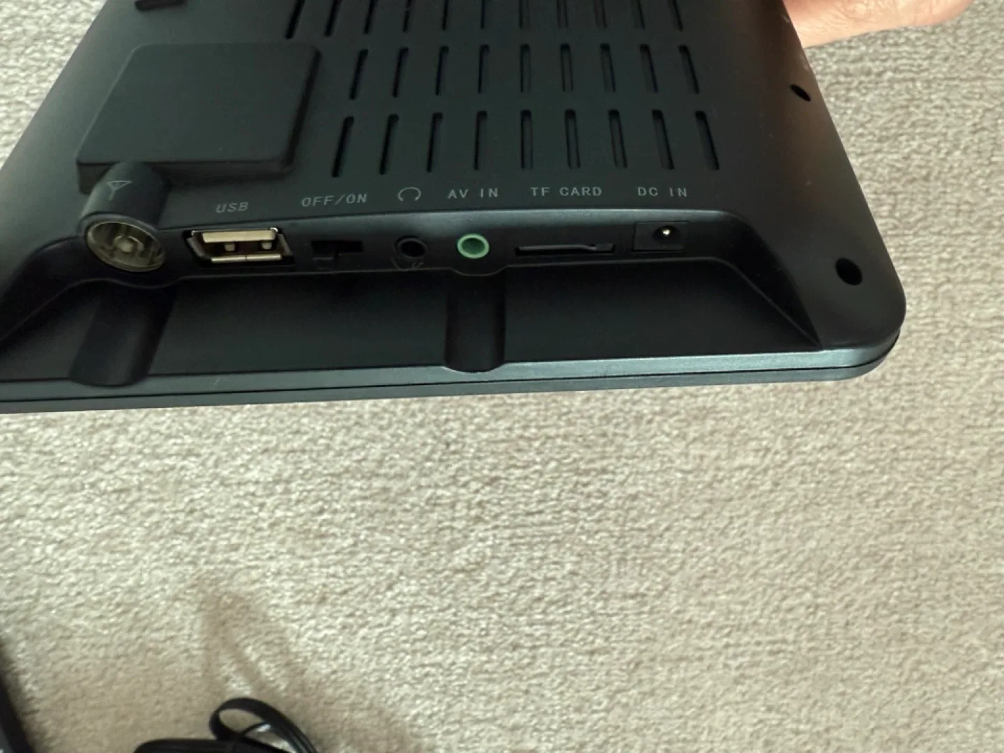 iDTV 9” Portable Digital TV Model D9 image indicator(3)