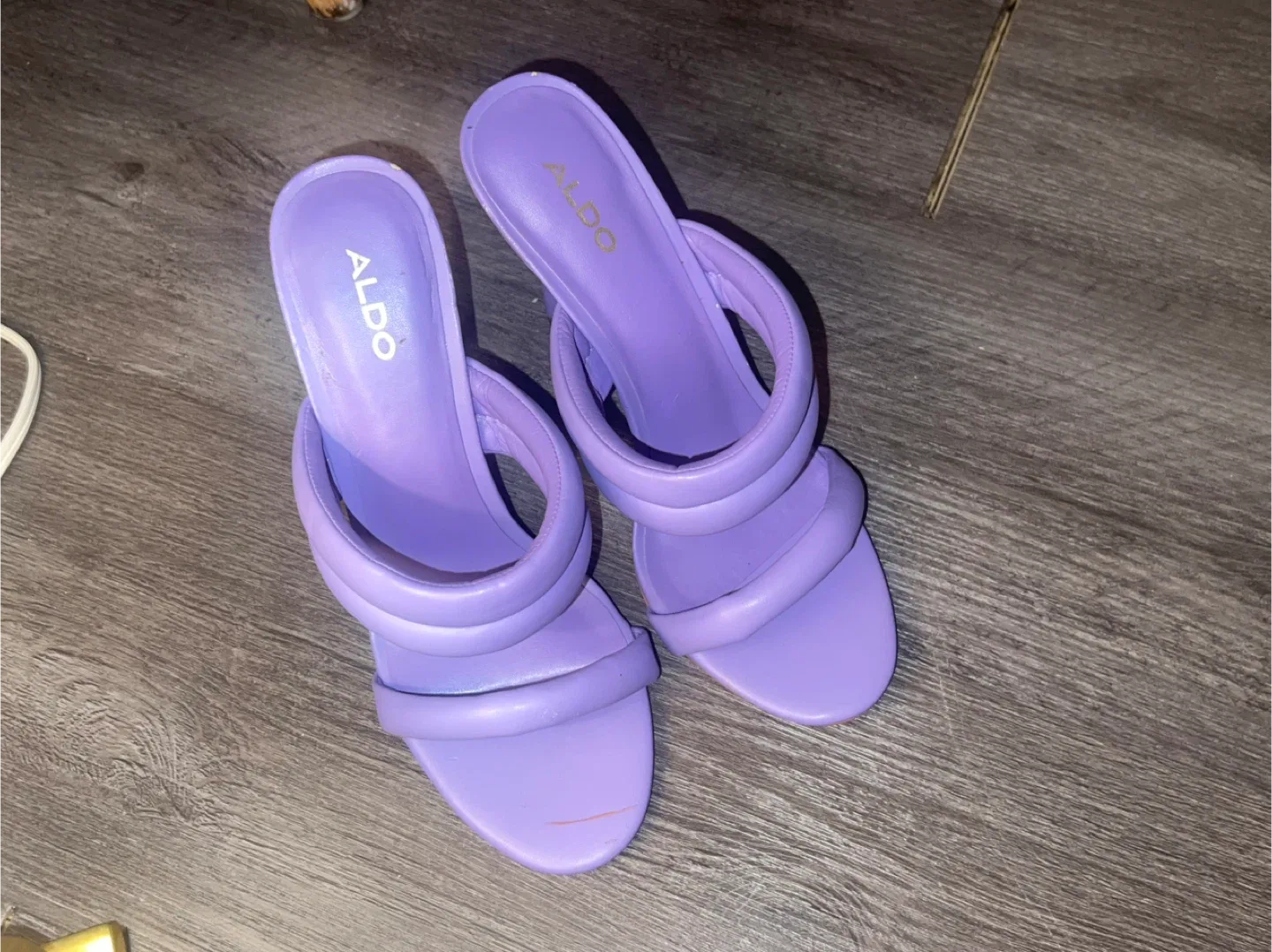 ALDO Purple Heels