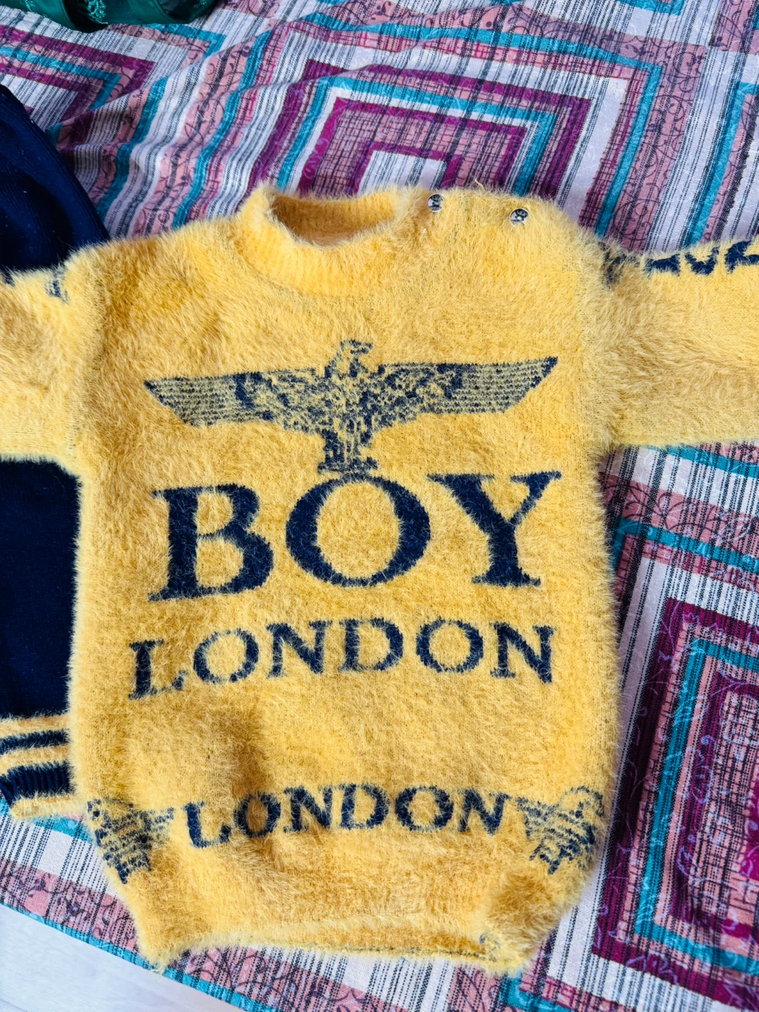 Boy London Yellow Sweater suit