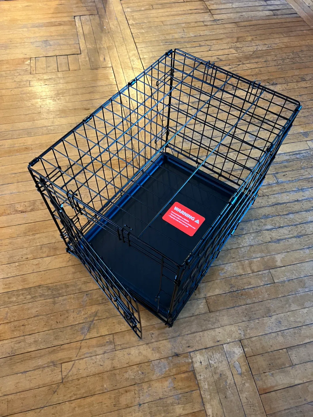 Black Wire Dog Crate