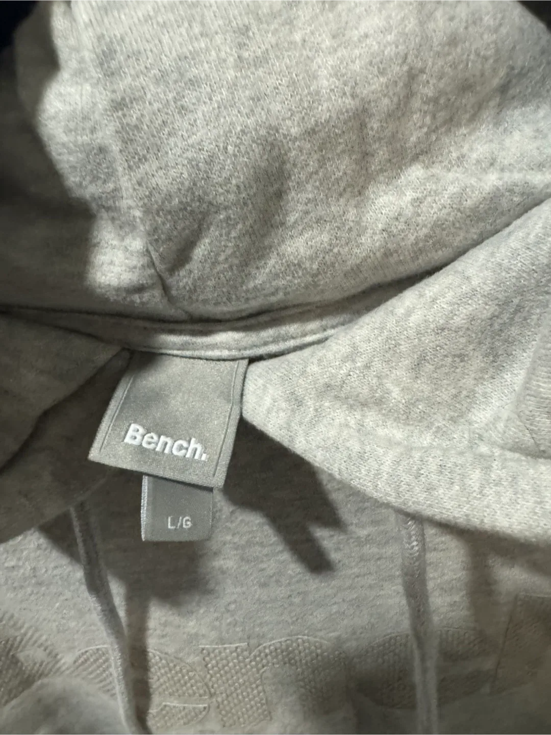 Woman’s Bench Grey Hoodie - Size L/G image indicator(2)