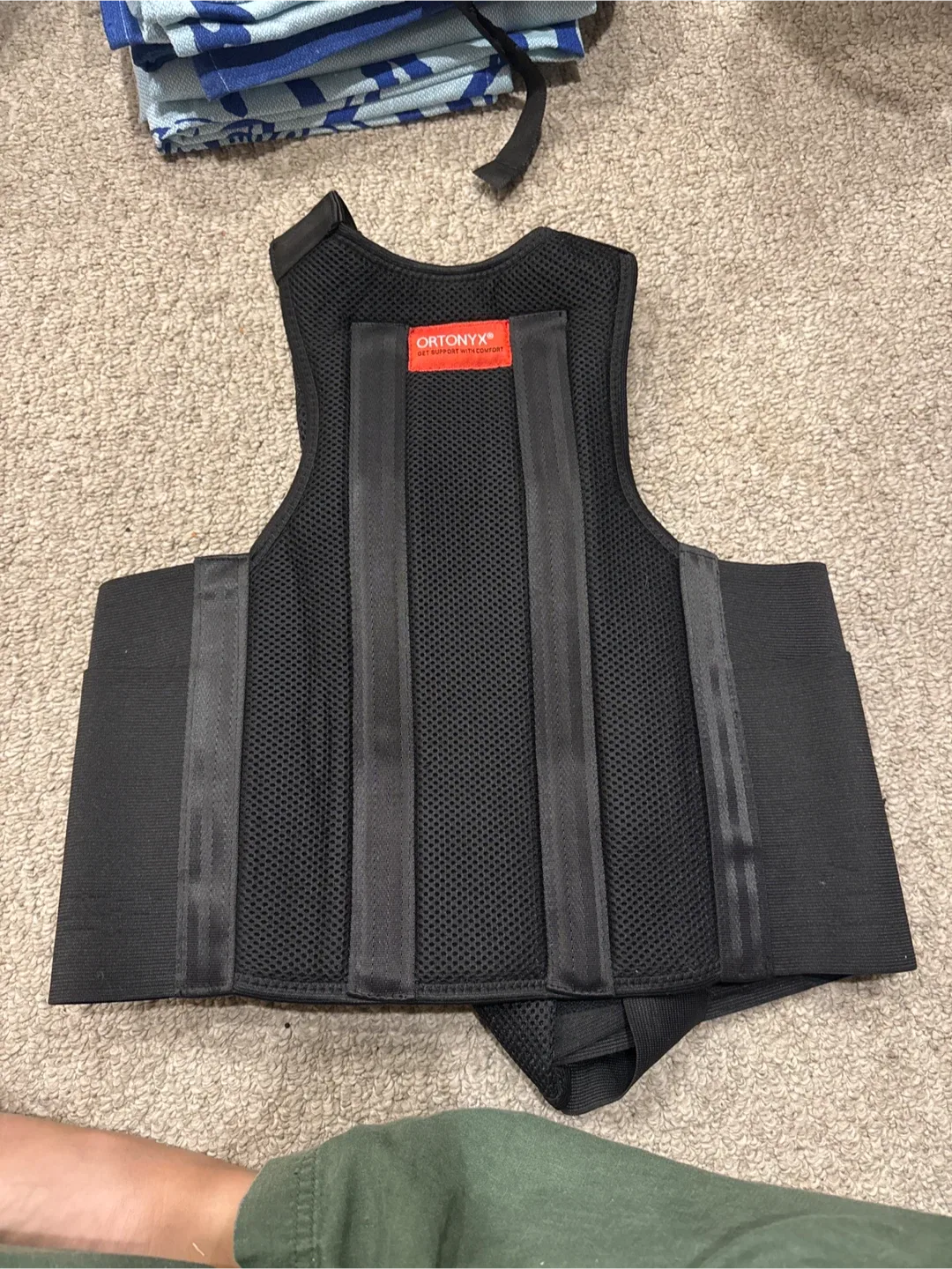Ortonyx back support/ posture vest- Size M