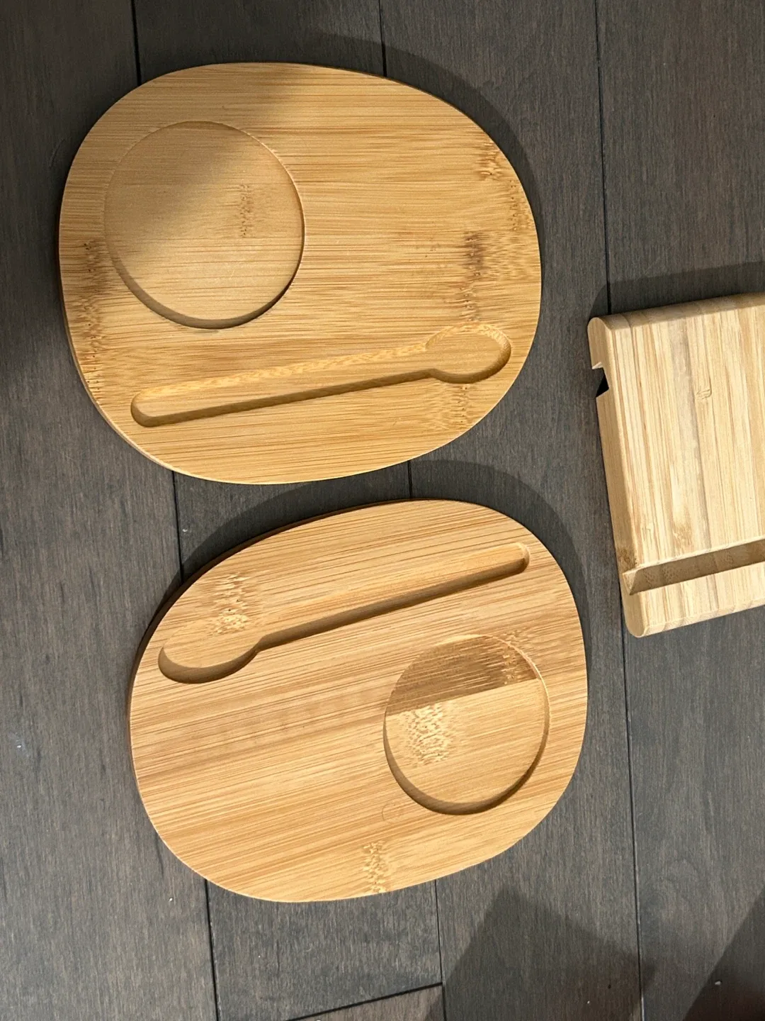 IKEA Bamboo Phone Stand & Coasters image indicator(5)