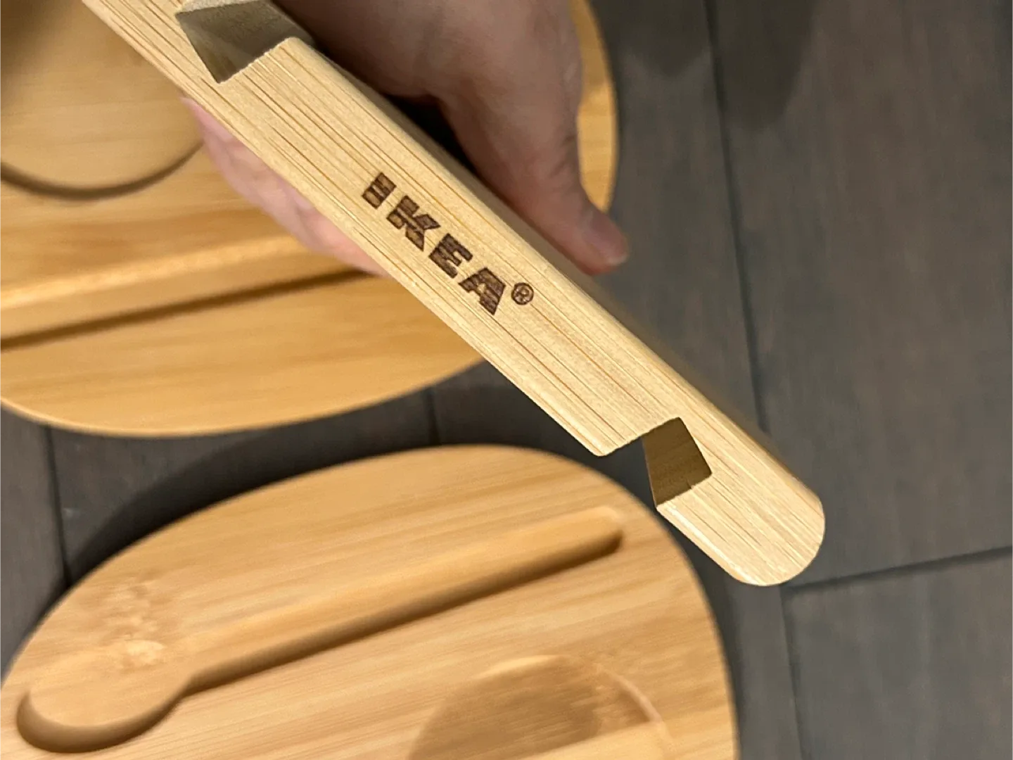 IKEA Bamboo Phone Stand & Coasters image indicator(3)