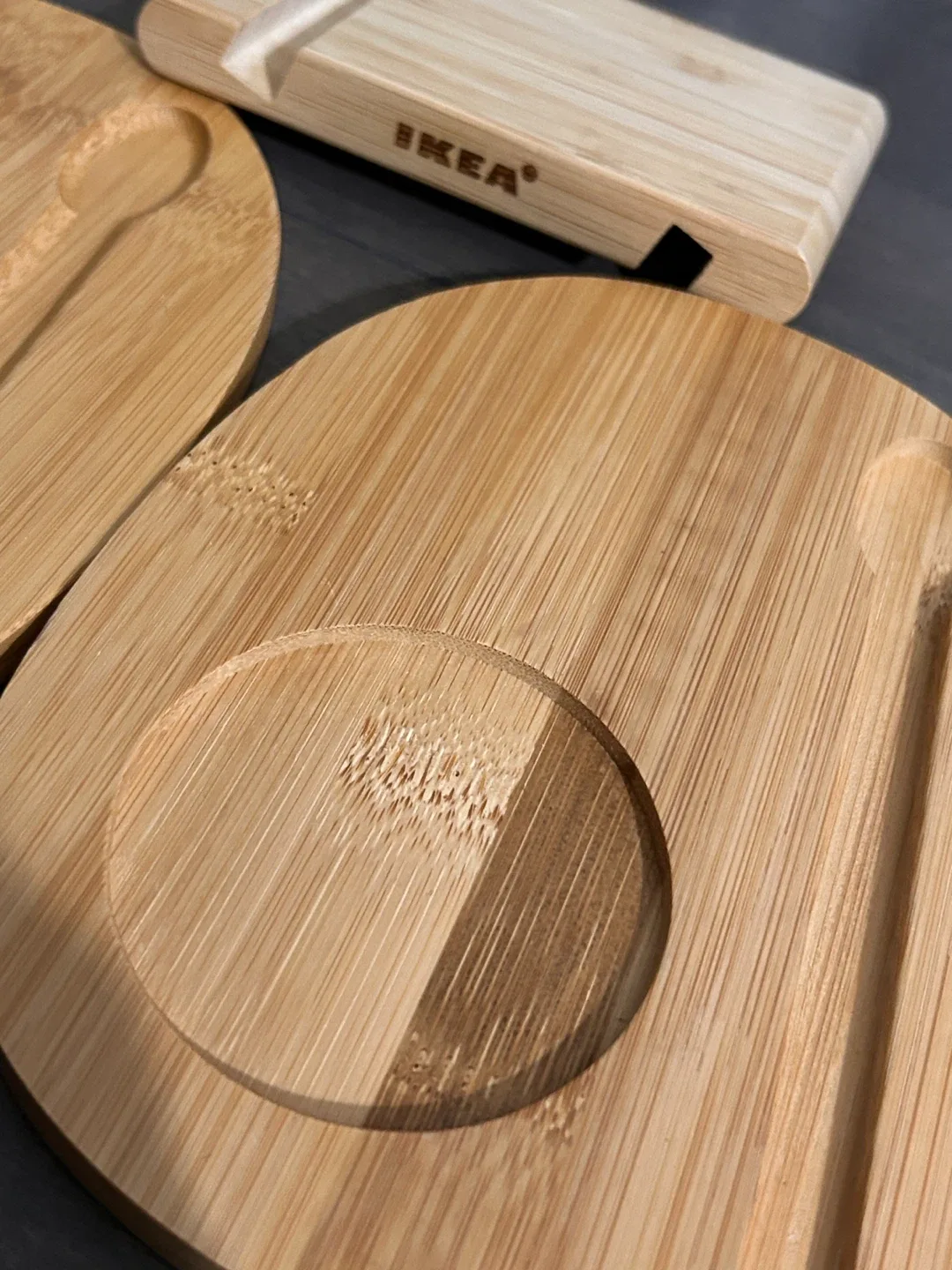 IKEA Bamboo Phone Stand & Coasters image indicator(4)