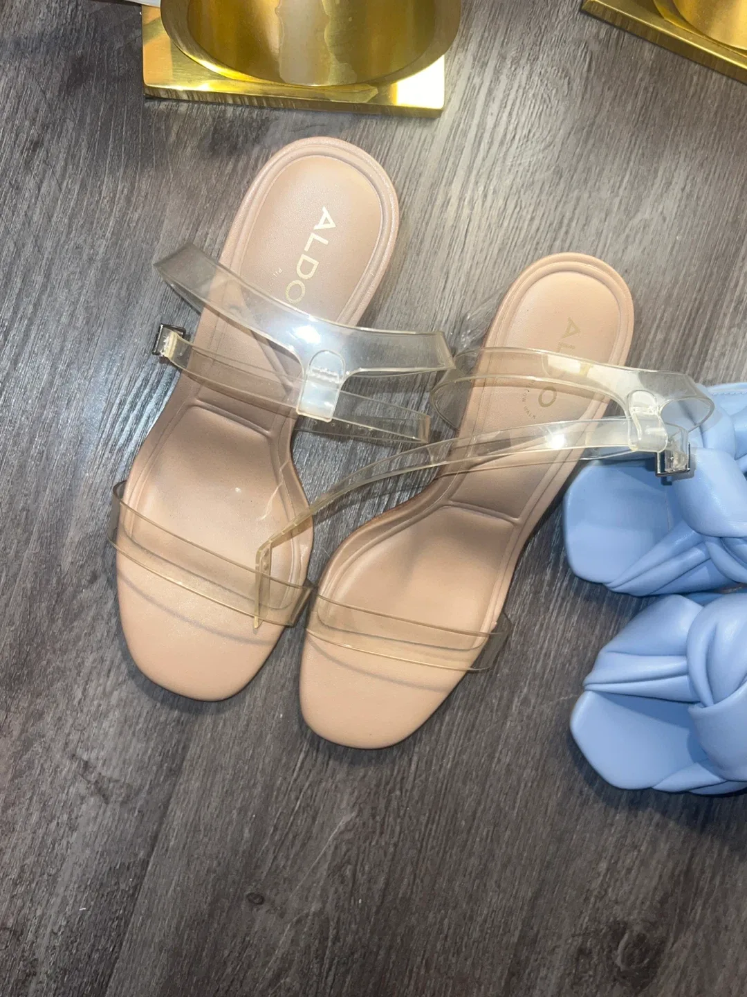 ALDO Clear Heels - Size 7