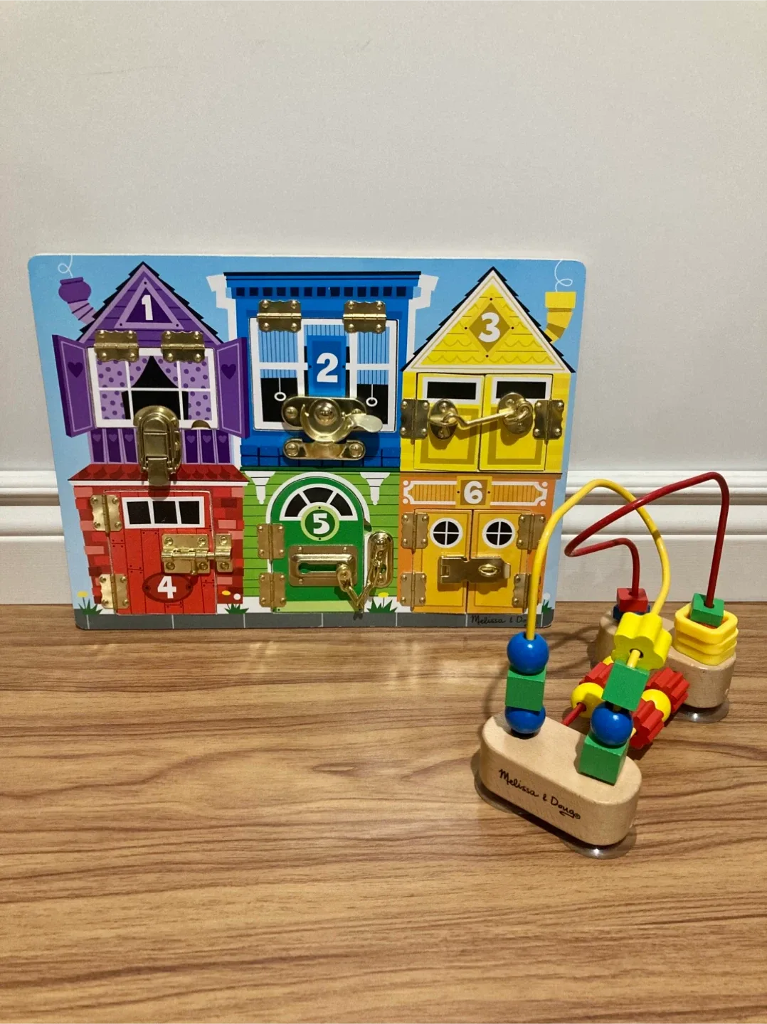 Melissa & Doug wooden toys