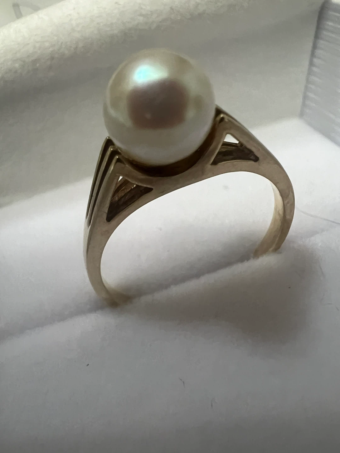 10 k Pearl Ring - photo 3
