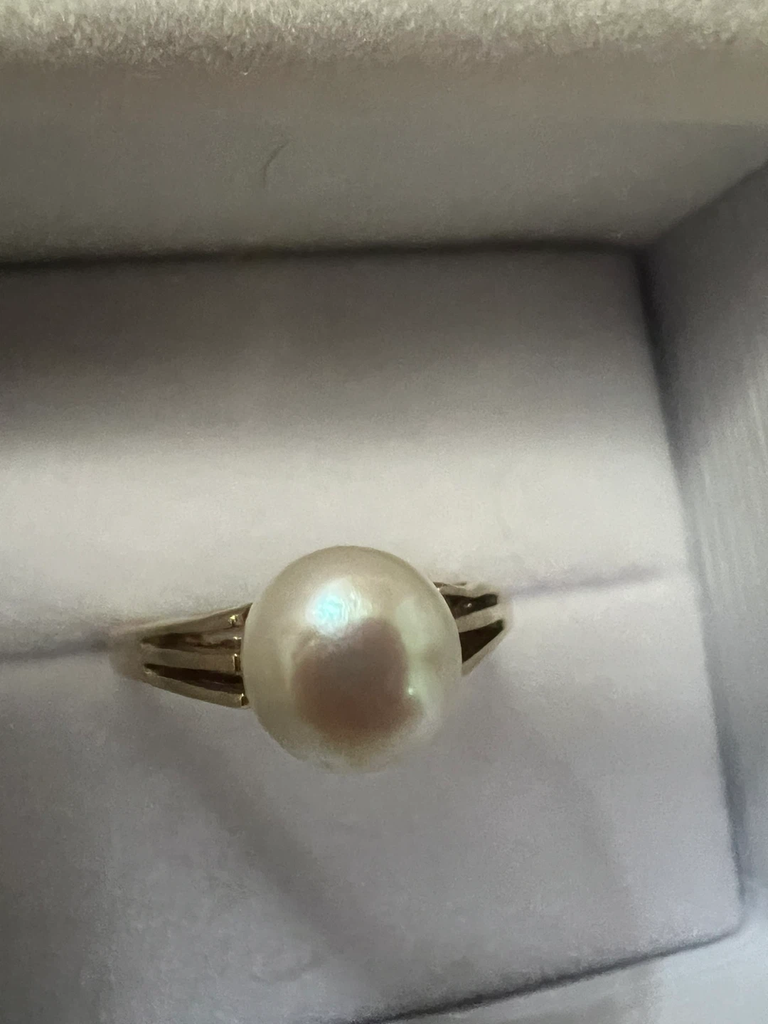 10 k Pearl Ring - photo 5